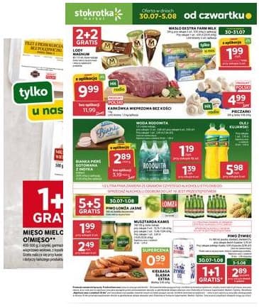 Stokrotka - Stokrotka Market akcijų leidinys 2026-07-30 – 2026-08-05