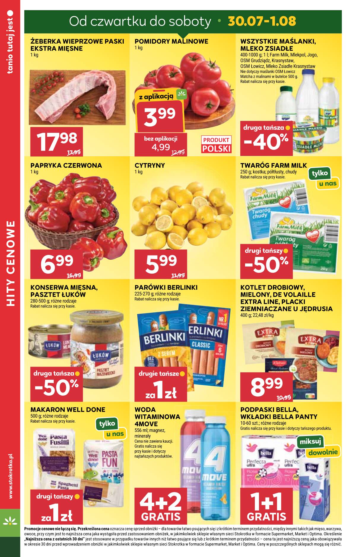 Stokrotka - Stokrotka Market akcijų leidinys 4 puslapis