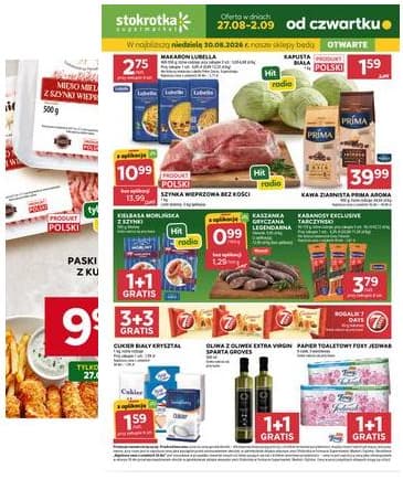 Stokrotka - Stokrotka Supermarket akcijų leidinys 2026-08-27 – 2026-09-02