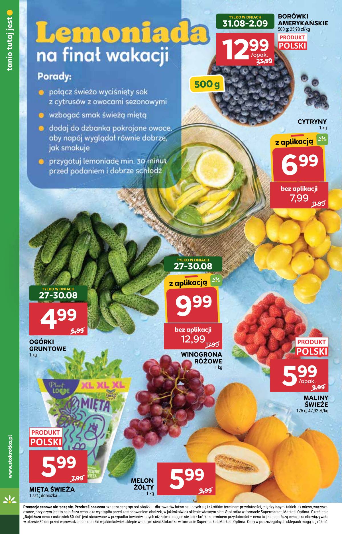 Stokrotka - Stokrotka Supermarket akcijų leidinys 10 puslapis