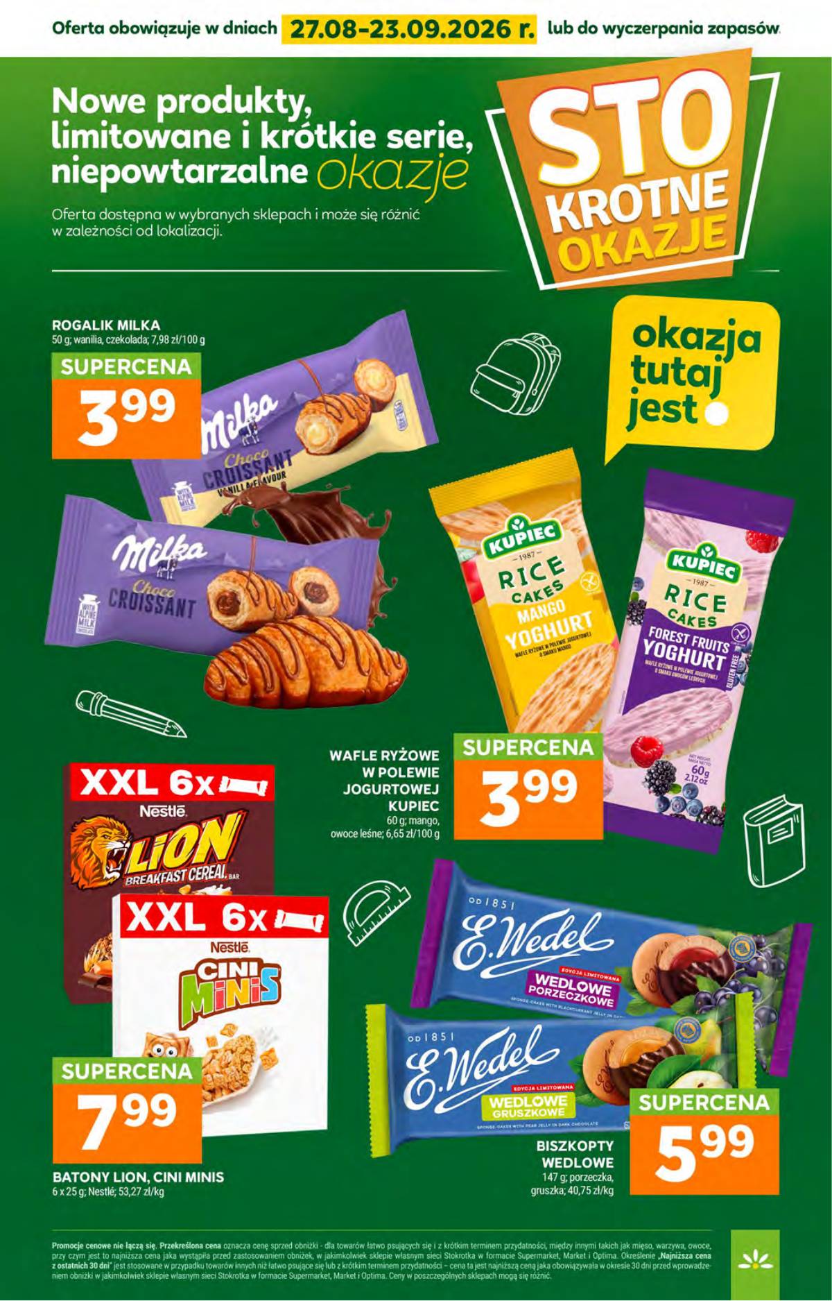 Stokrotka - Stokrotka Supermarket akcijų leidinys 30 puslapis
