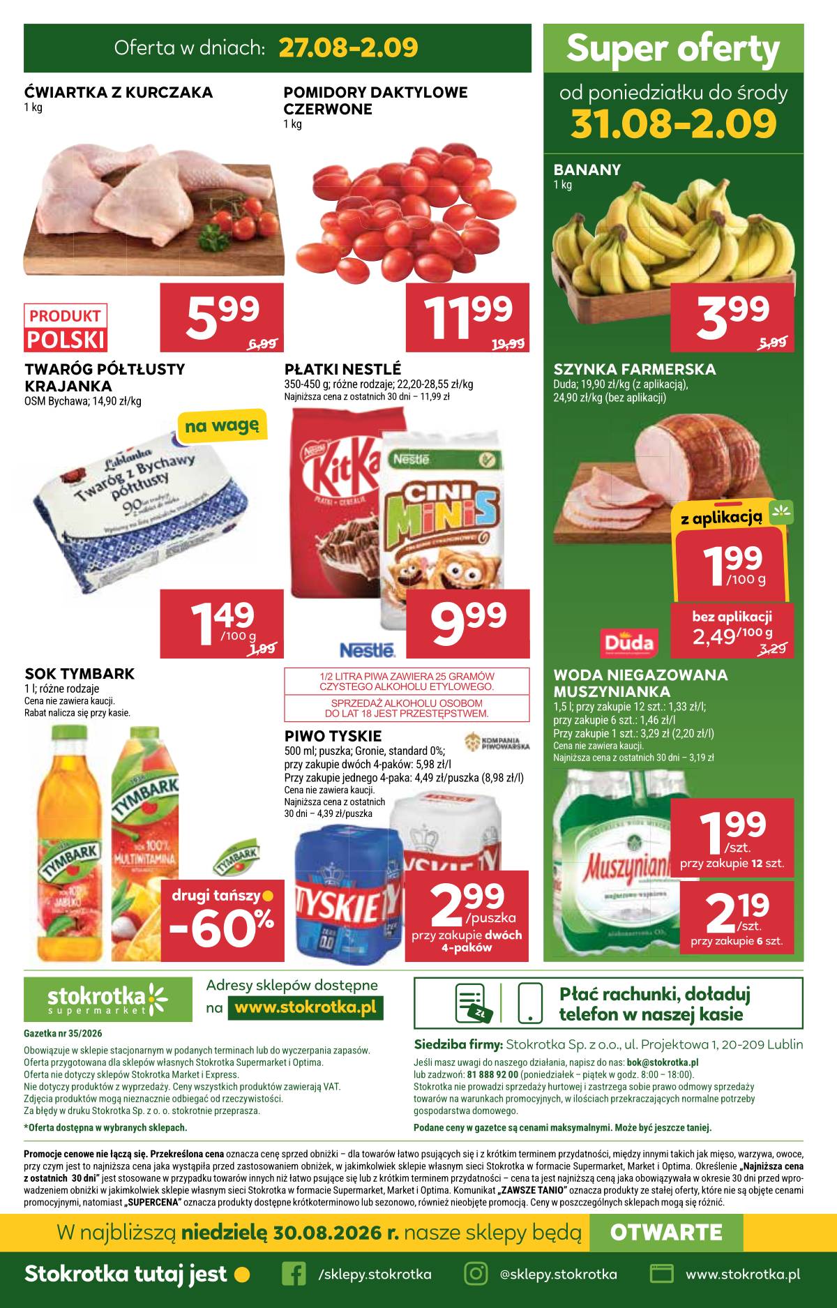 Stokrotka - Stokrotka Supermarket akcijų leidinys 47 puslapis