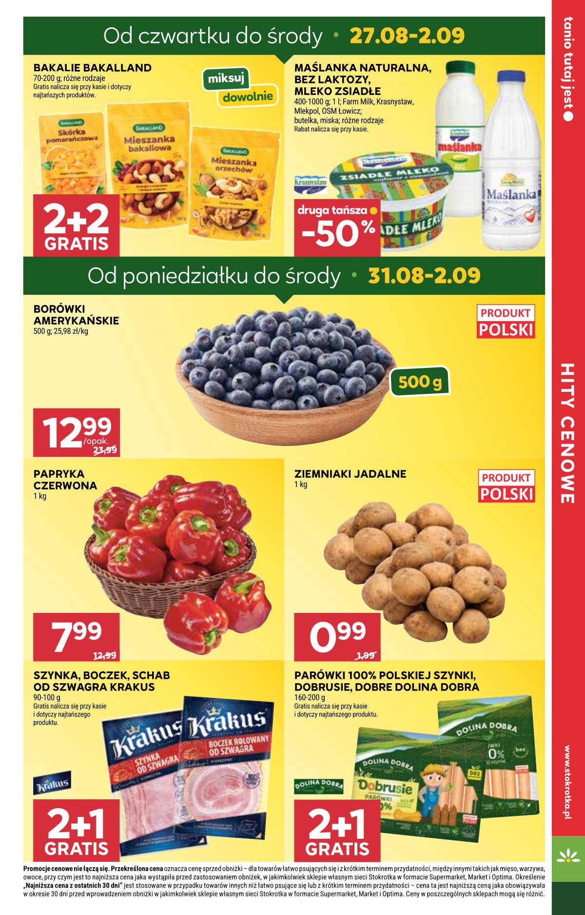 Stokrotka - Stokrotka Supermarket akcijų leidinys 7 puslapis