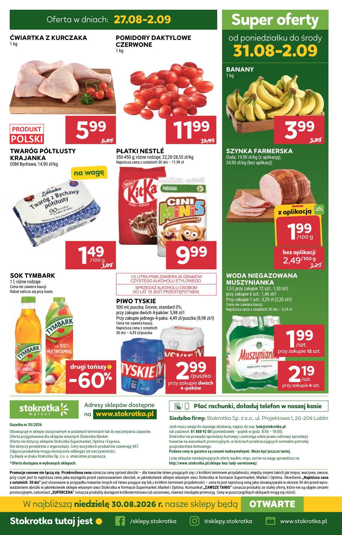 Stokrotka - Stokrotka Market akcijų leidinys 35 puslapis