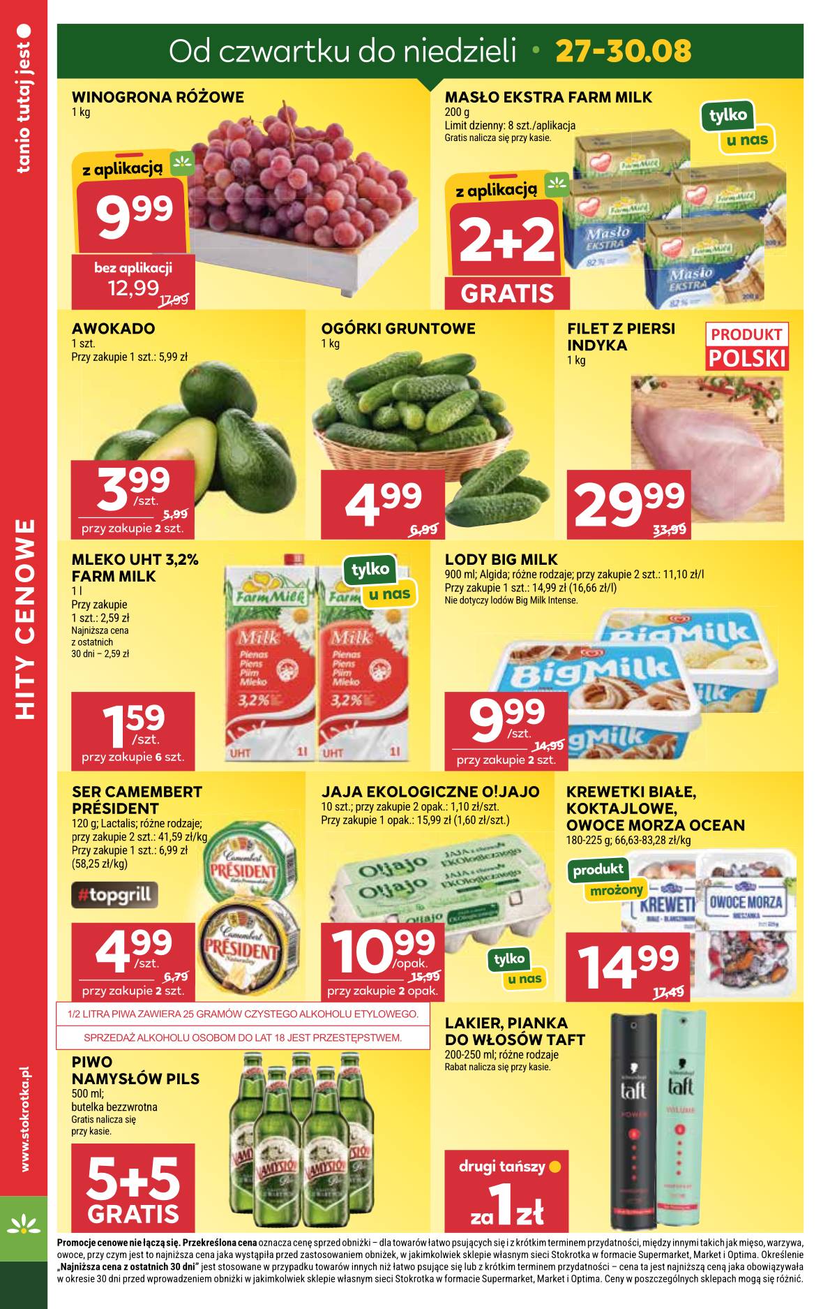 Stokrotka - Stokrotka Market akcijų leidinys 4 puslapis