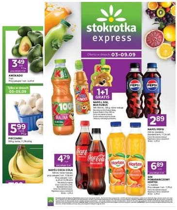 Stokrotka - Stokrotka Express akcijų leidinys 2026-09-03 – 2026-09-09