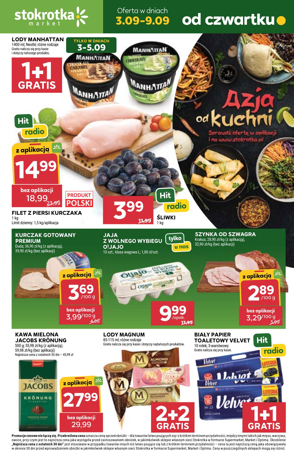 Stokrotka - Stokrotka Market akcijų leidinys 1 puslapis