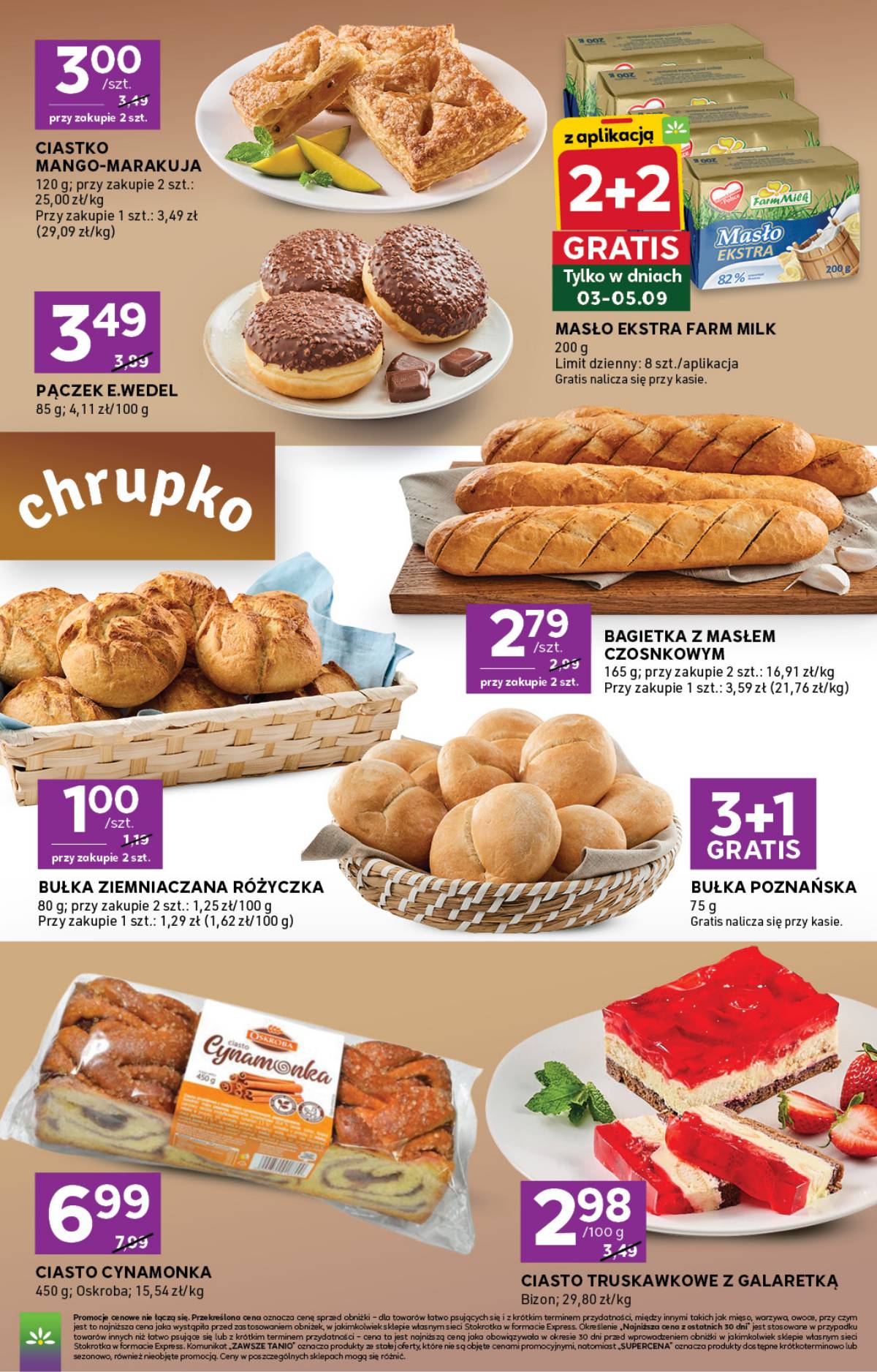 Stokrotka - Stokrotka Express akcijų leidinys 3 puslapis