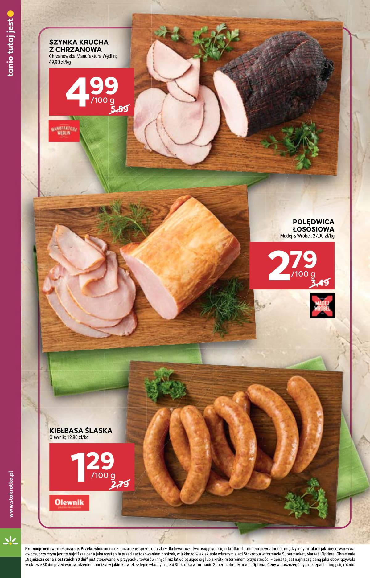 Stokrotka - Stokrotka Supermarket akcijų leidinys 22 puslapis