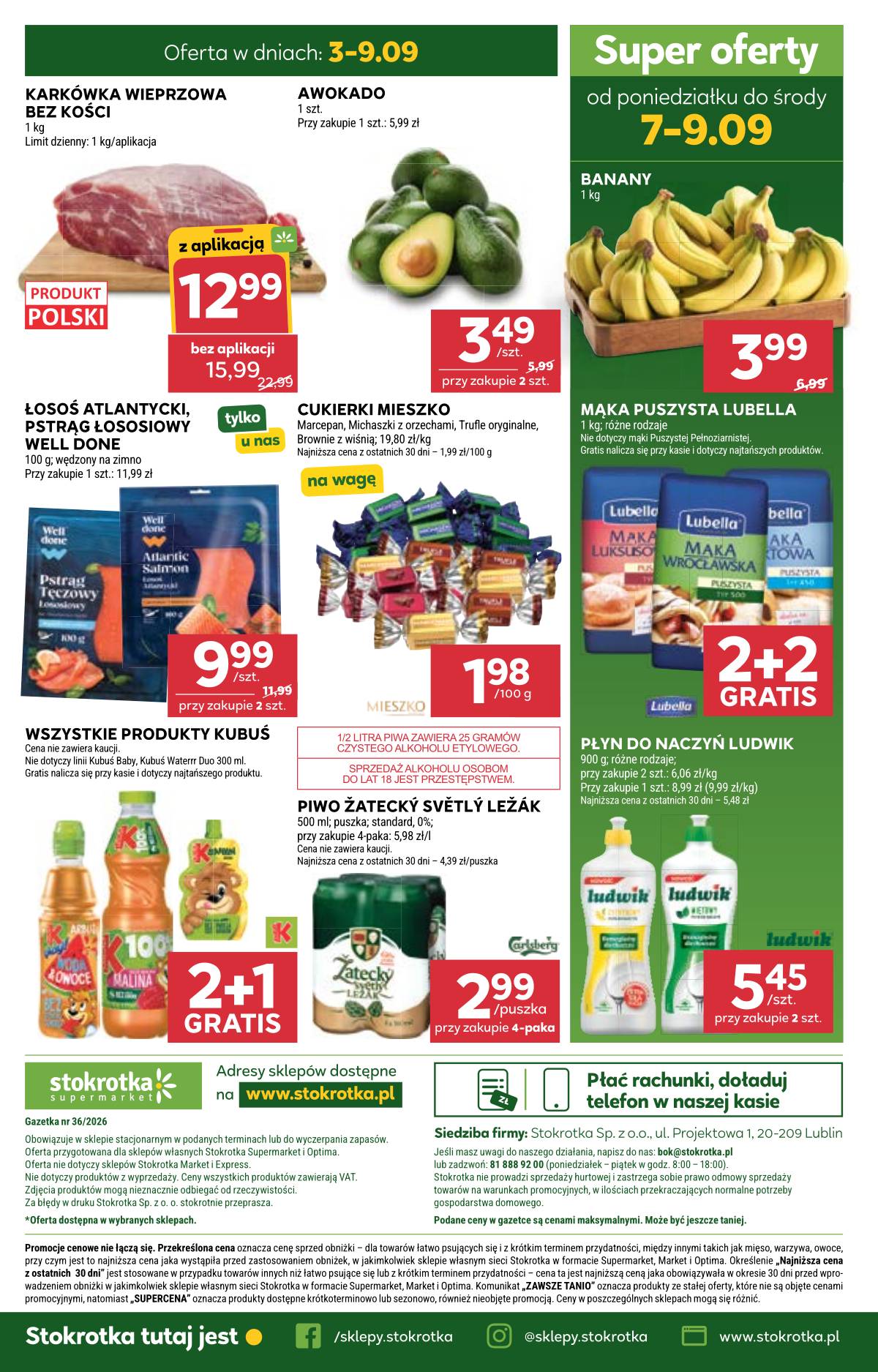 Stokrotka - Stokrotka Supermarket akcijų leidinys 63 puslapis