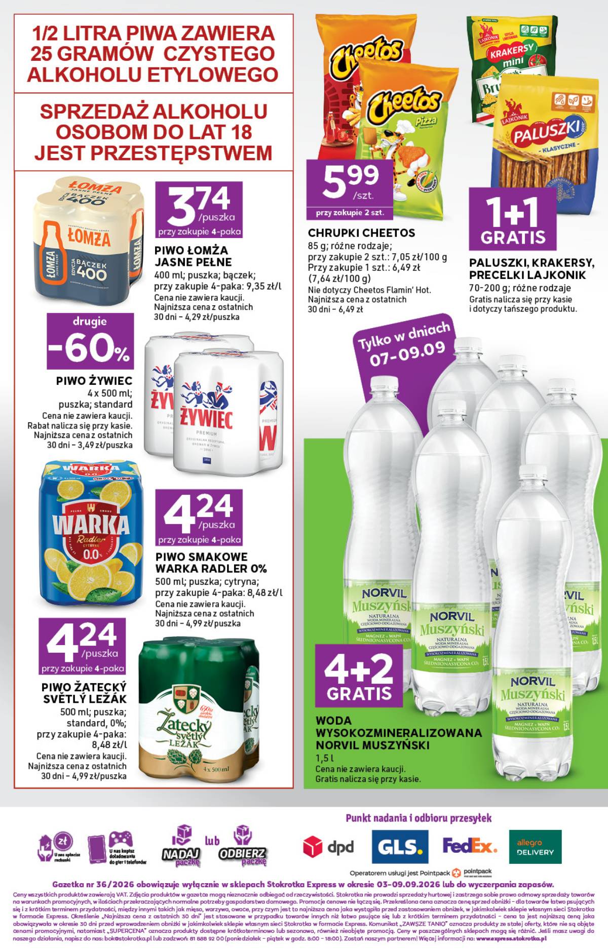 Stokrotka - Stokrotka Express akcijų leidinys 6 puslapis