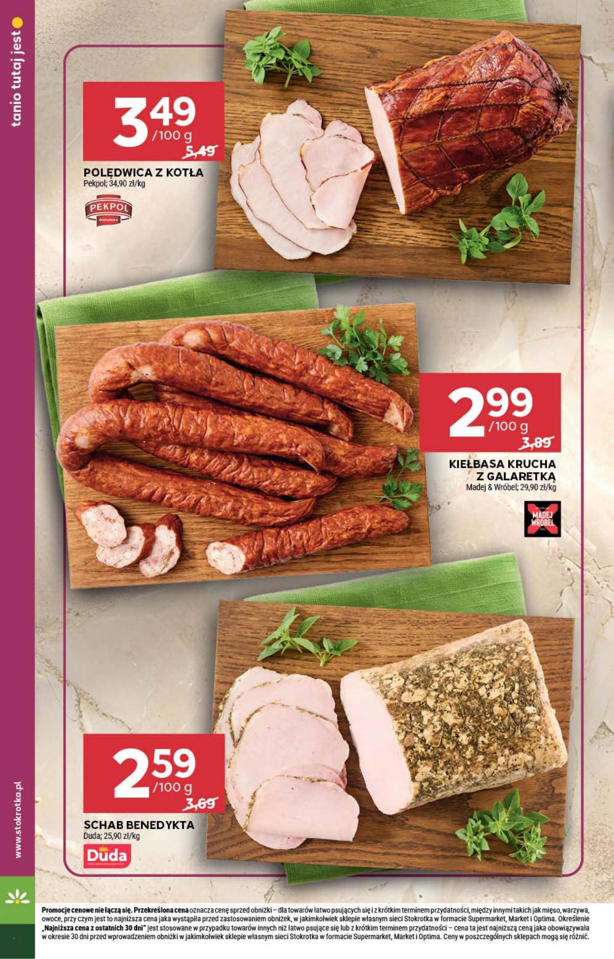 Stokrotka - Stokrotka Supermarket akcijų leidinys 14 puslapis