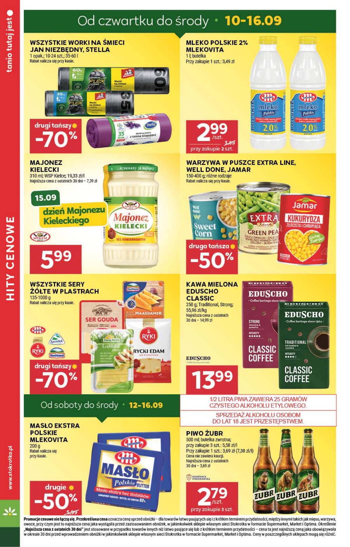 Stokrotka - Stokrotka Supermarket akcijų leidinys 8 puslapis
