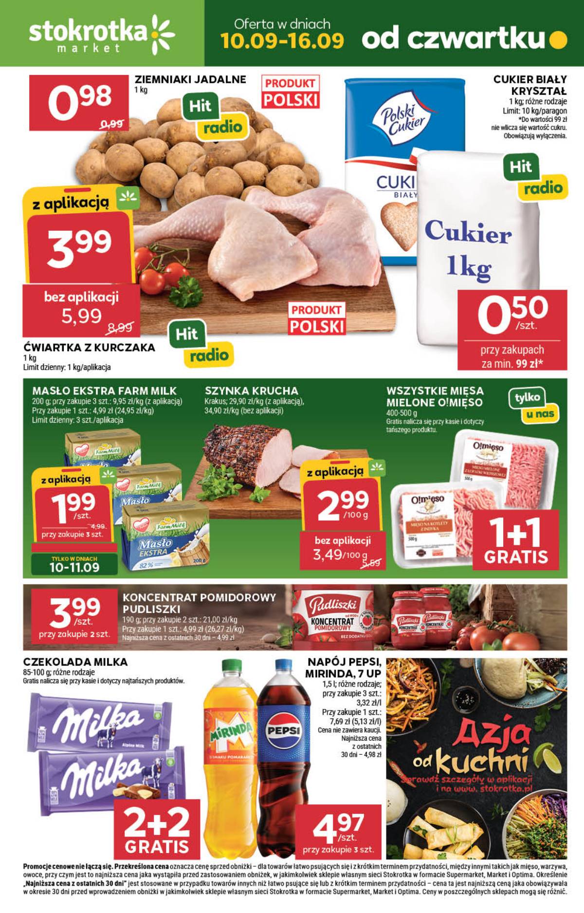 Stokrotka - Stokrotka Market akcijų leidinys 1 puslapis