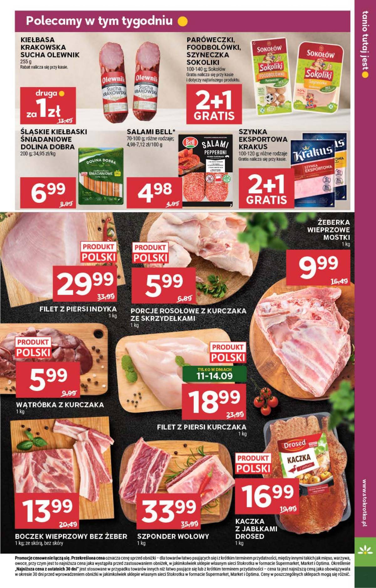 Stokrotka - Stokrotka Market akcijų leidinys 11 puslapis