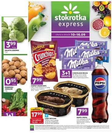 Stokrotka - Stokrotka Express akcijų leidinys 2026-09-10 – 2026-09-16