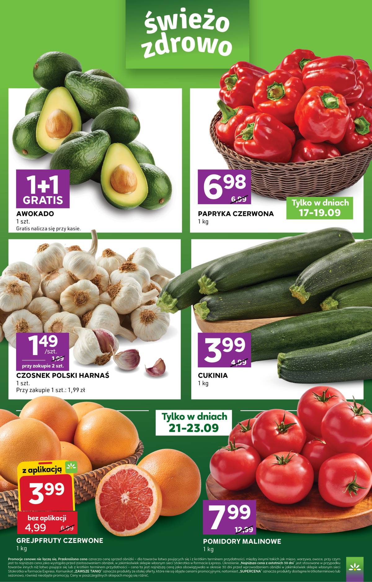Stokrotka - Stokrotka "Express" parduotuvių akcijų leidinys 2 puslapis