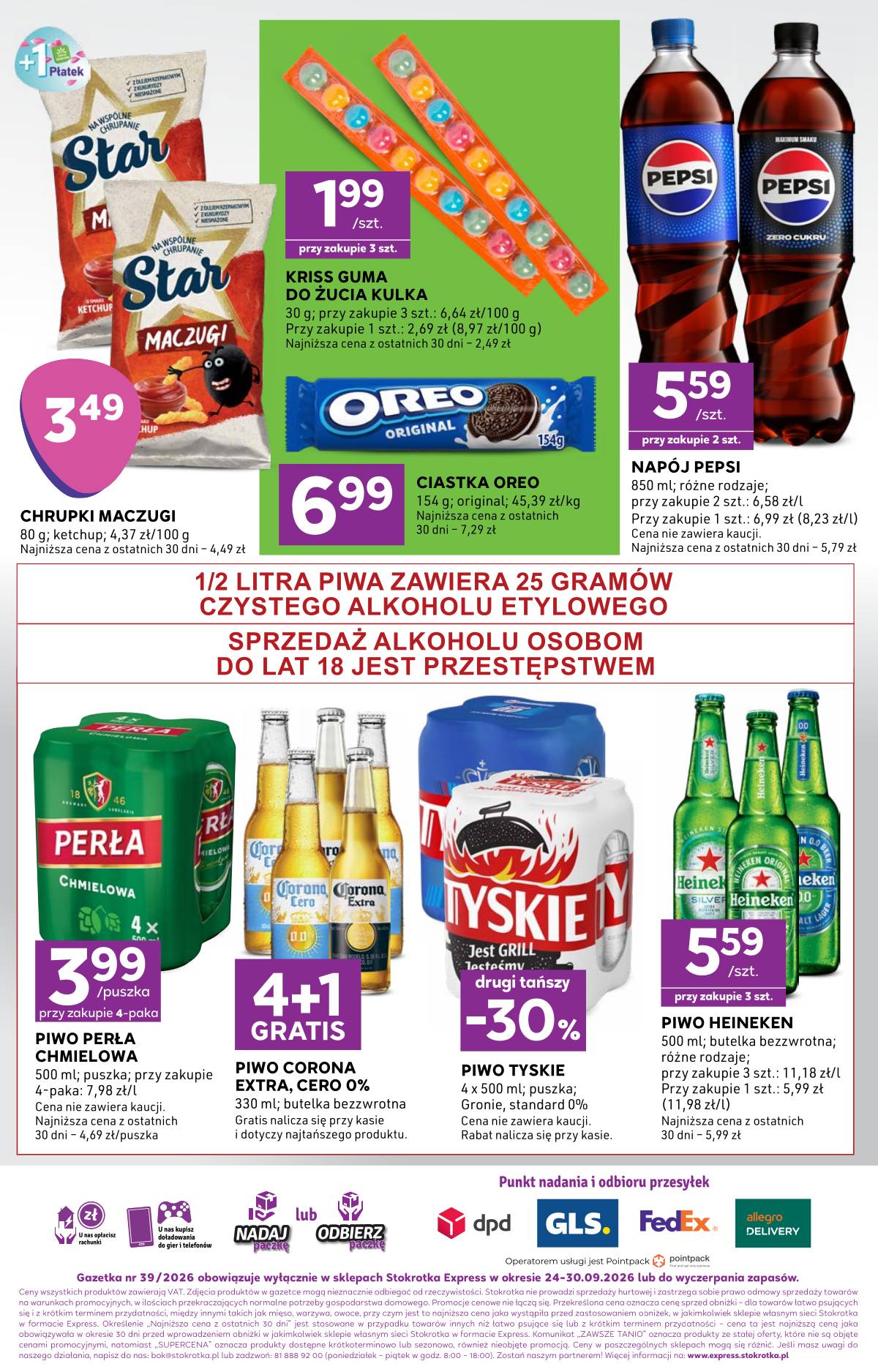 Stokrotka - Stokrotka "Express" parduotuvių akcijų leidinys 6 puslapis