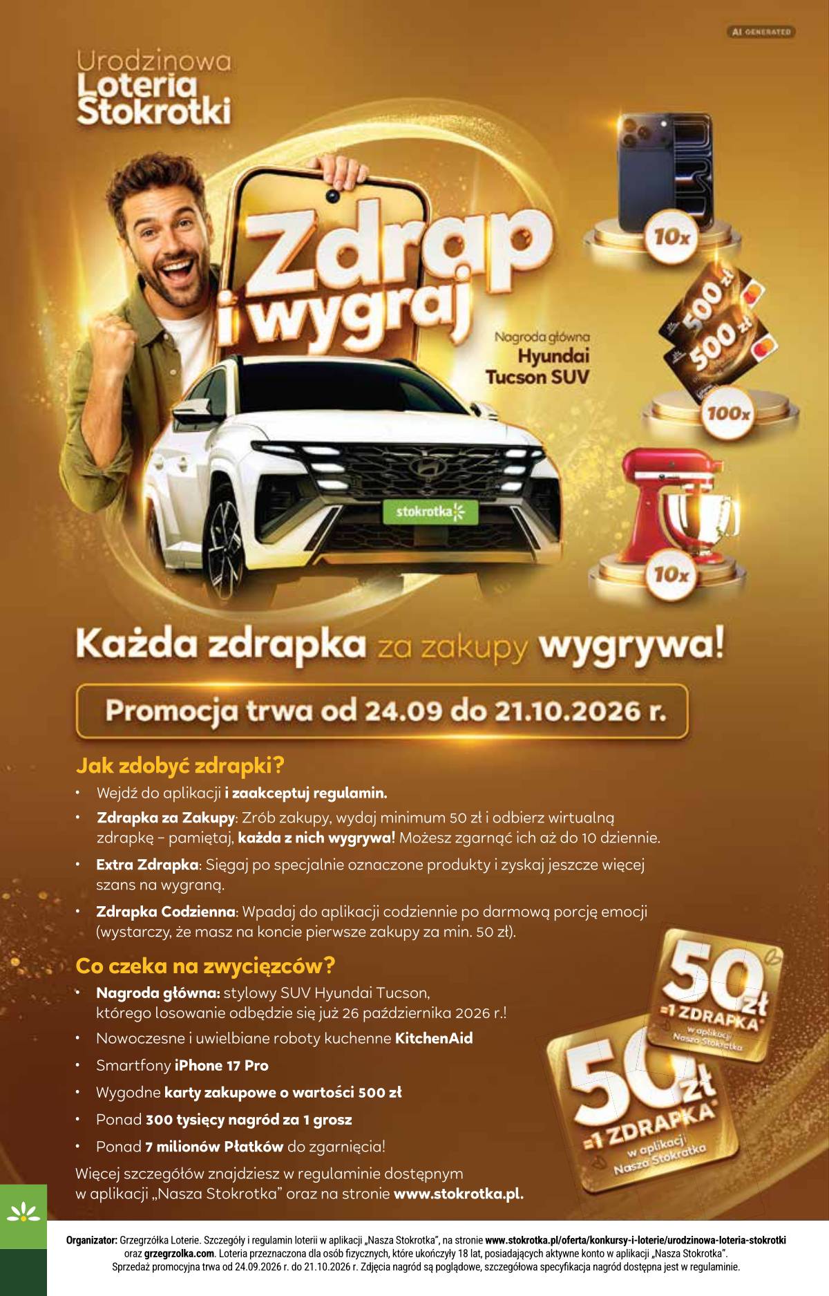 Stokrotka - Stokrotka "Supermarket" parduotuvių akcijų leidinys 6 puslapis
