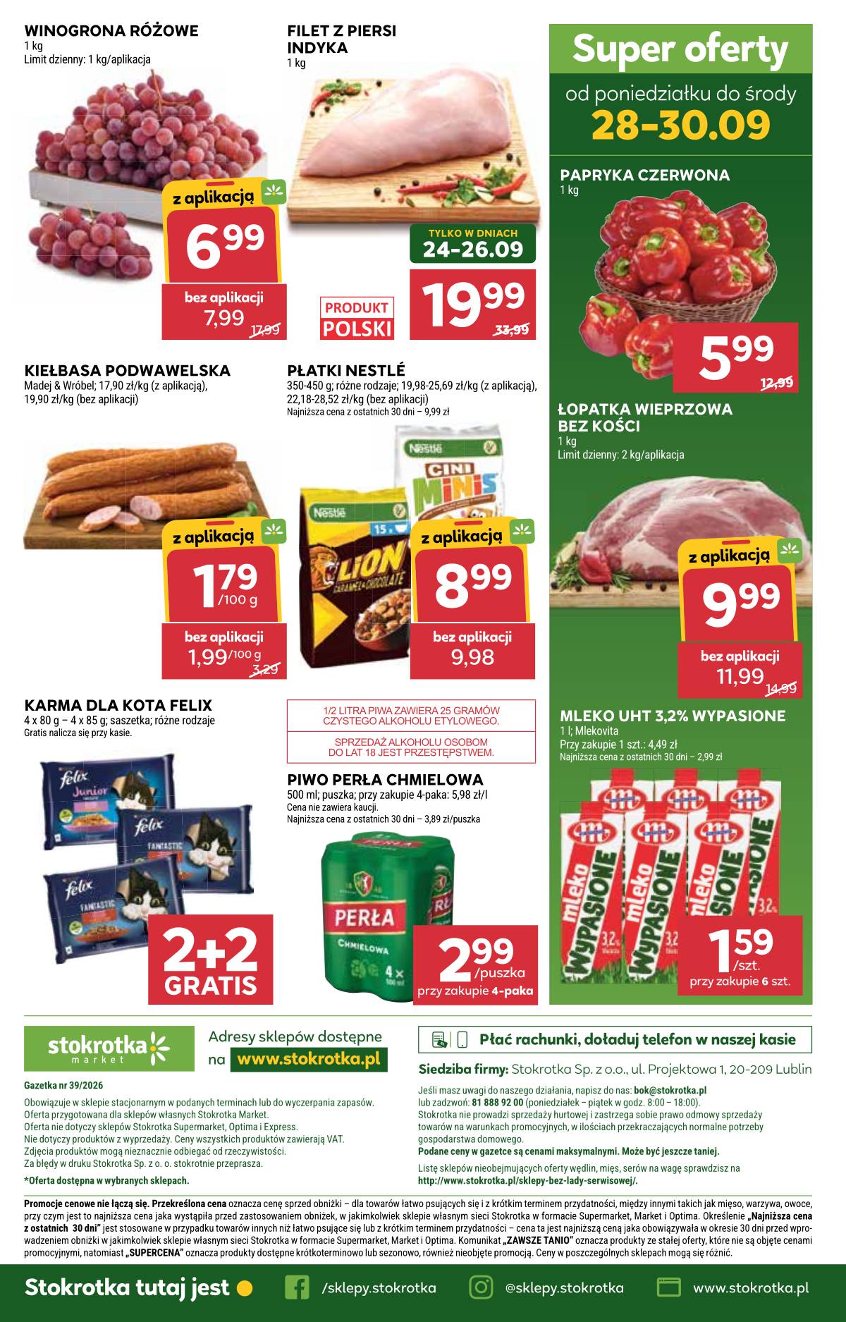 Stokrotka - Stokrotka "Market" parduotuvių akcijų leidinys 33 puslapis