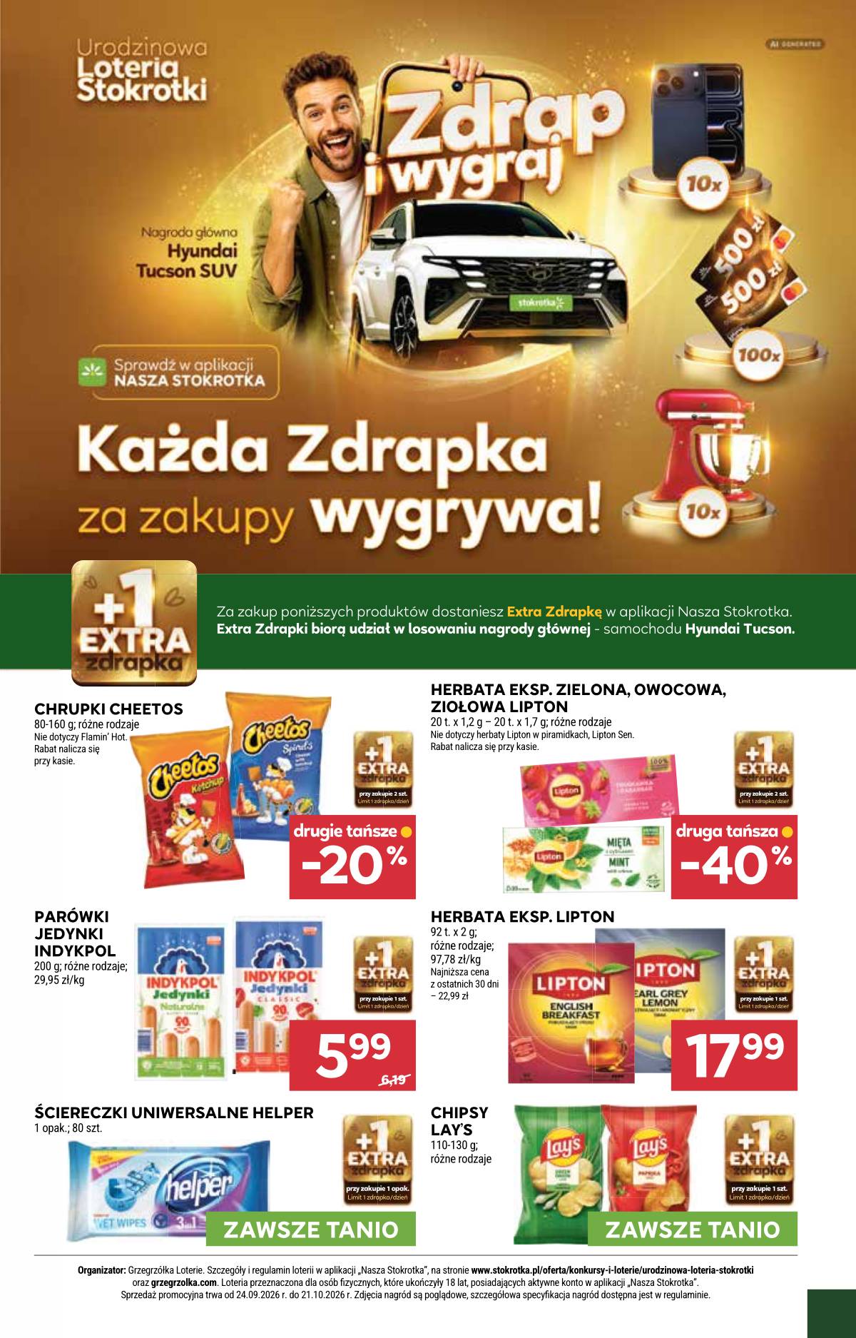 Stokrotka - Stokrotka "Market" parduotuvių akcijų leidinys 5 puslapis