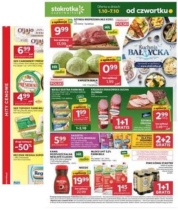 Stokrotka - Stokrotka "Supermarket" parduotuvių akcijų leidinys 2026-10-01 – 2026-10-07