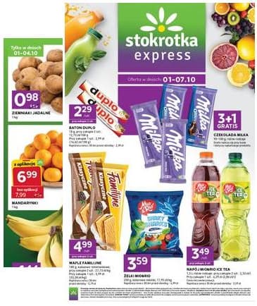 Stokrotka - Stokrotka "Express" parduotuvių akcijų leidinys 2026-10-01 – 2026-10-07