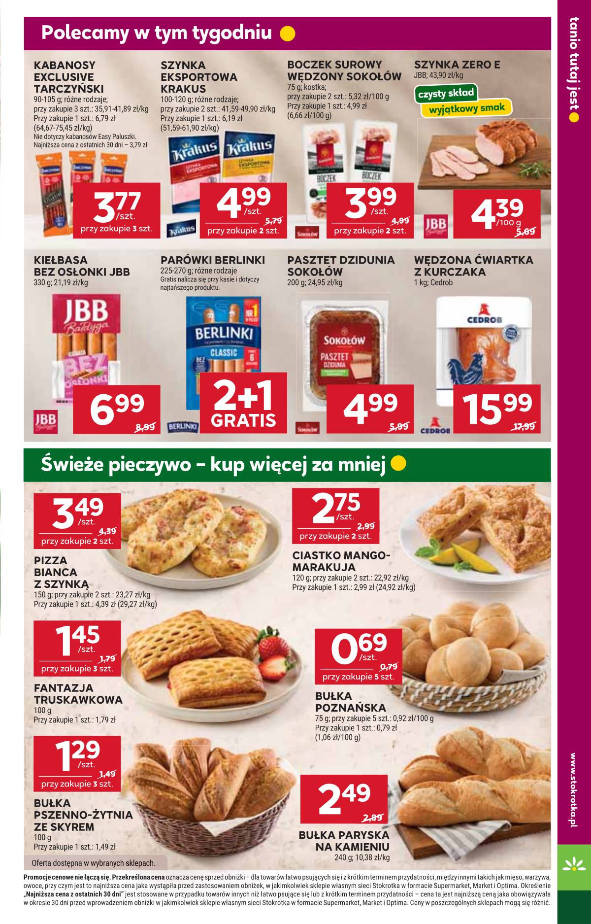 Stokrotka - Stokrotka "Supermarket" parduotuvių akcijų leidinys 15 puslapis