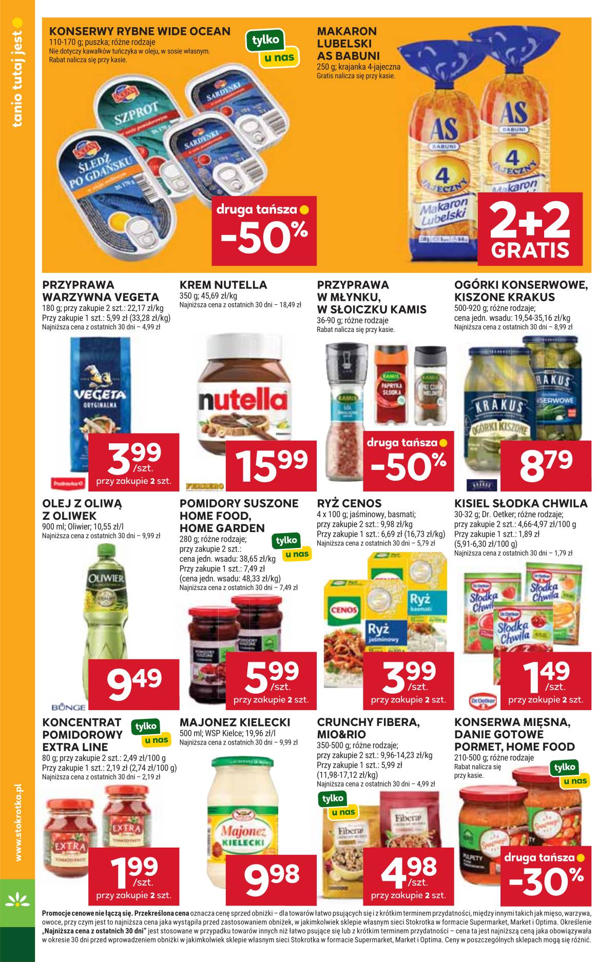 Stokrotka - Stokrotka "Supermarket" parduotuvių akcijų leidinys 32 puslapis