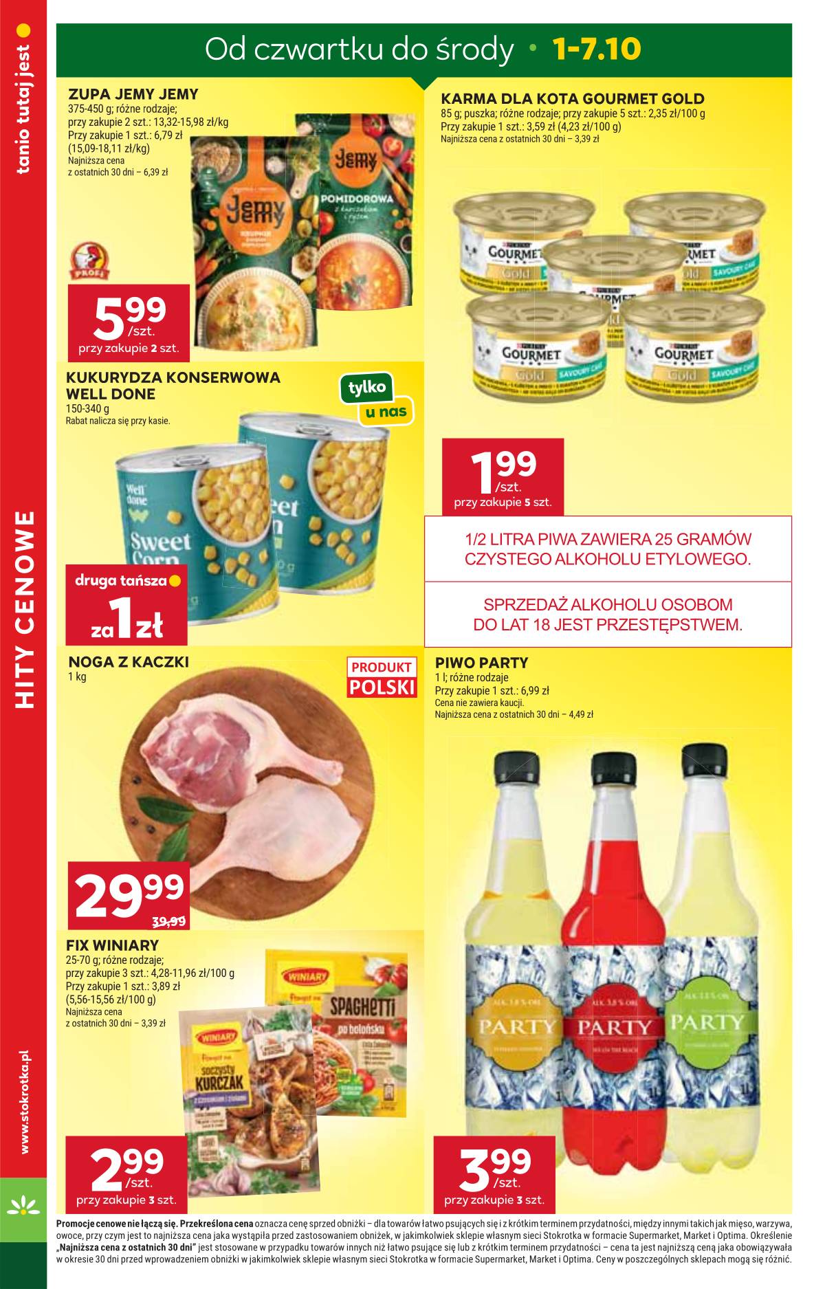 Stokrotka - Stokrotka "Supermarket" parduotuvių akcijų leidinys 4 puslapis