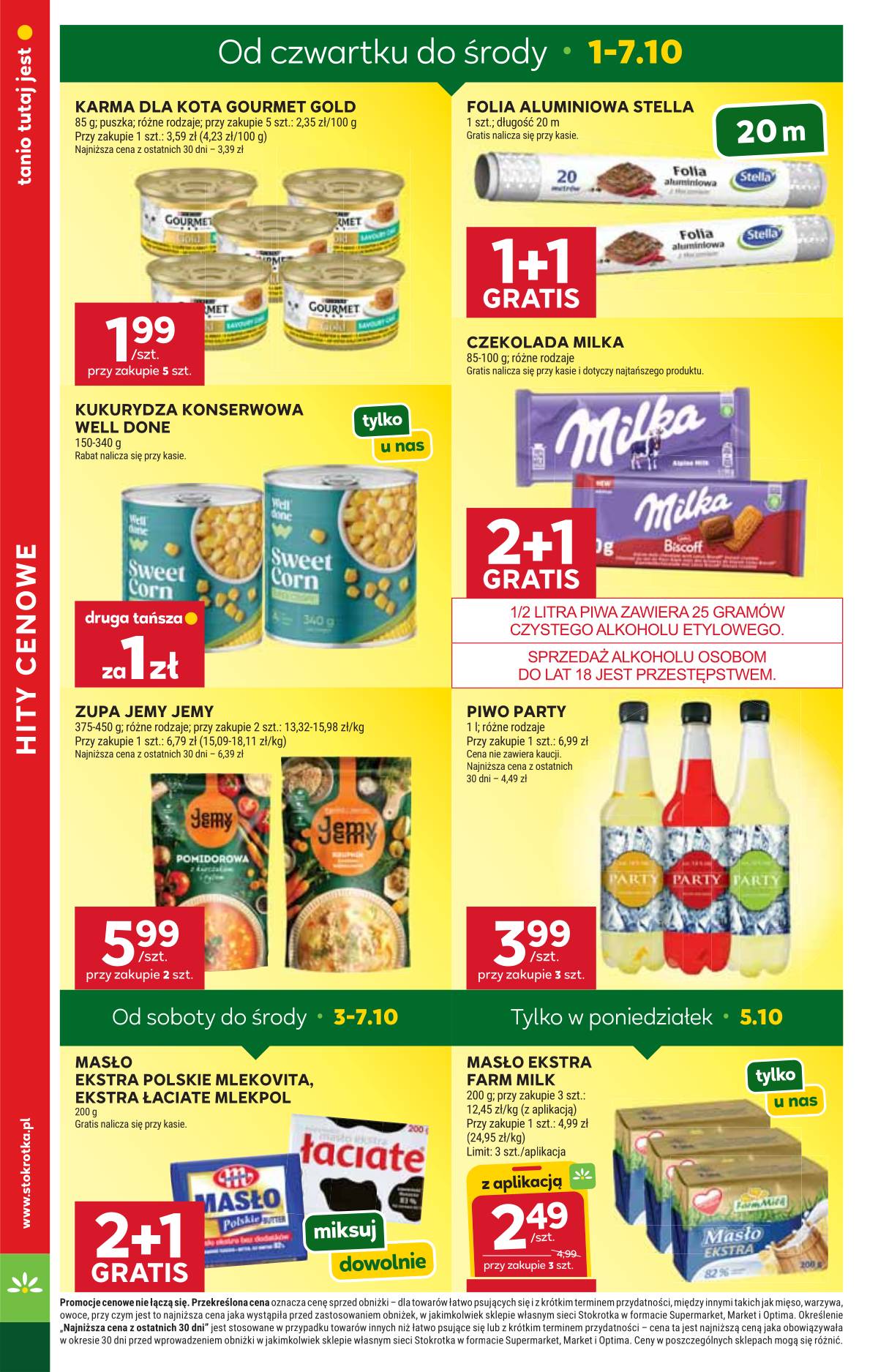 Stokrotka - Stokrotka "Market" parduotuvių akcijų leidinys 4 puslapis