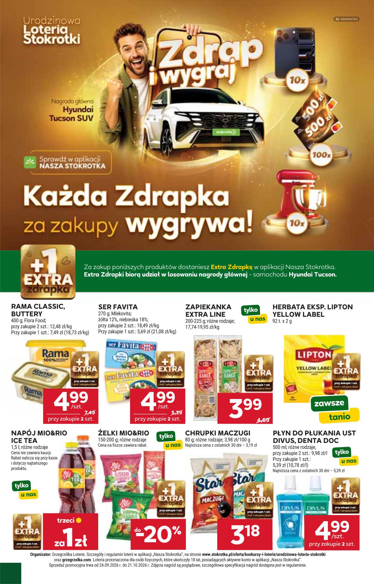 Stokrotka - Stokrotka "Market" parduotuvių akcijų leidinys 6 puslapis