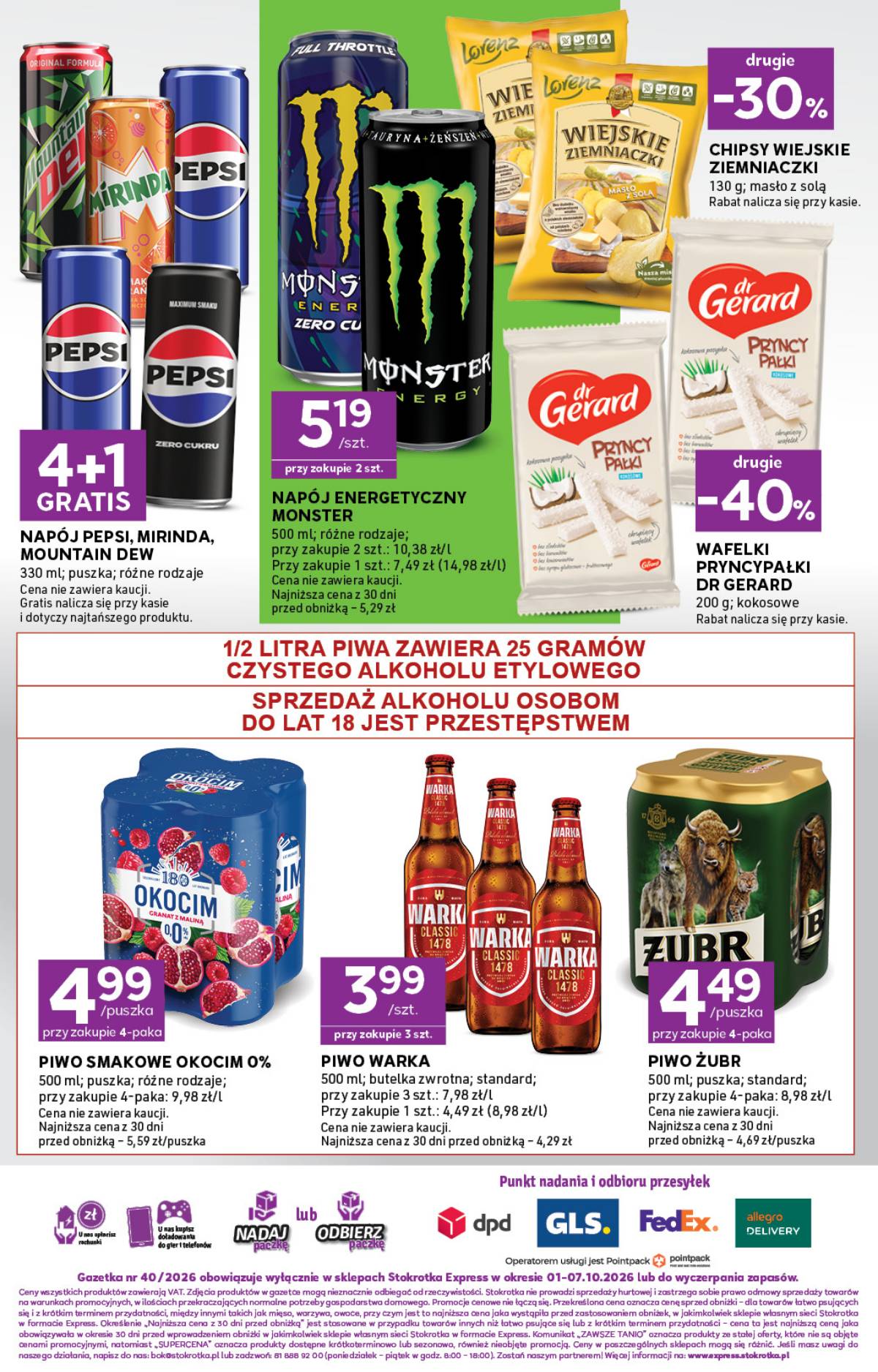 Stokrotka - Stokrotka "Express" parduotuvių akcijų leidinys 6 puslapis