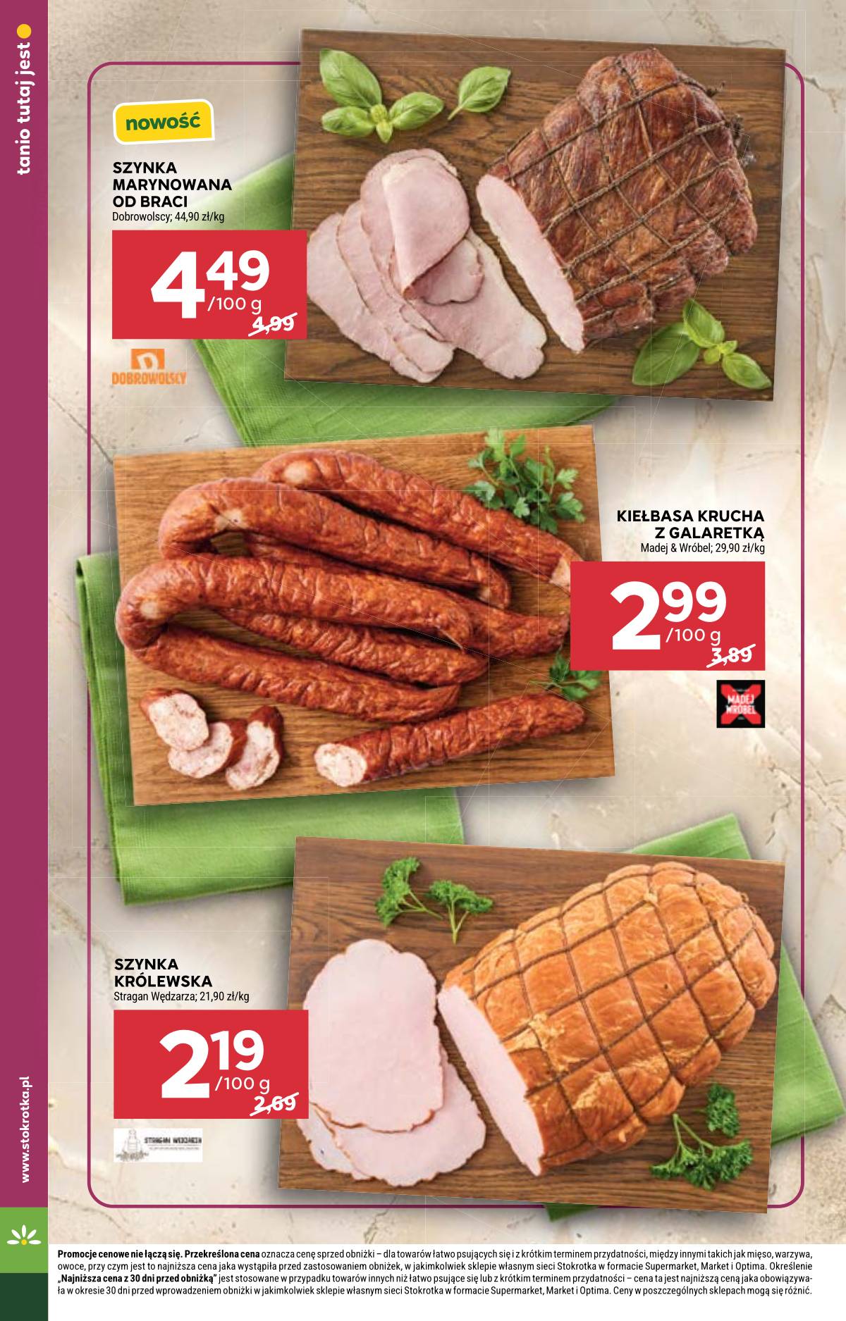 Stokrotka - Stokrotka "Supermarket" parduotuvių akcijų leidinys 18 puslapis