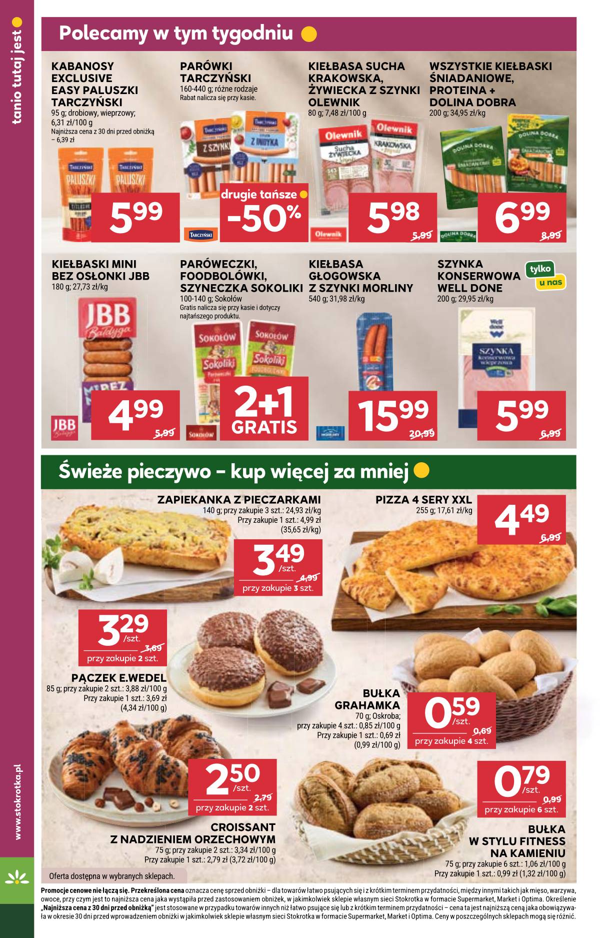 Stokrotka - Stokrotka "Supermarket" parduotuvių akcijų leidinys 20 puslapis