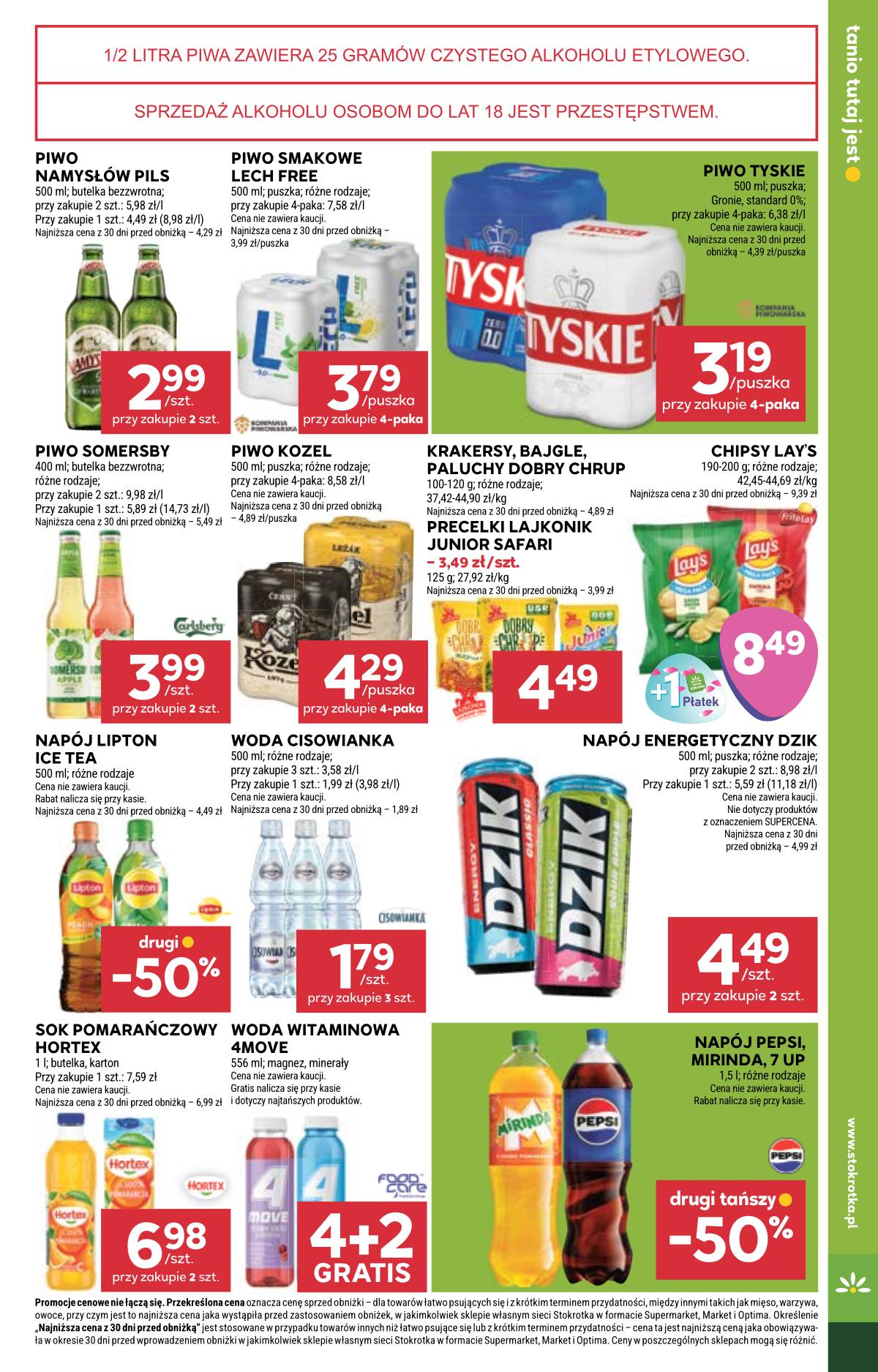 Stokrotka - Stokrotka "Supermarket" parduotuvių akcijų leidinys 35 puslapis