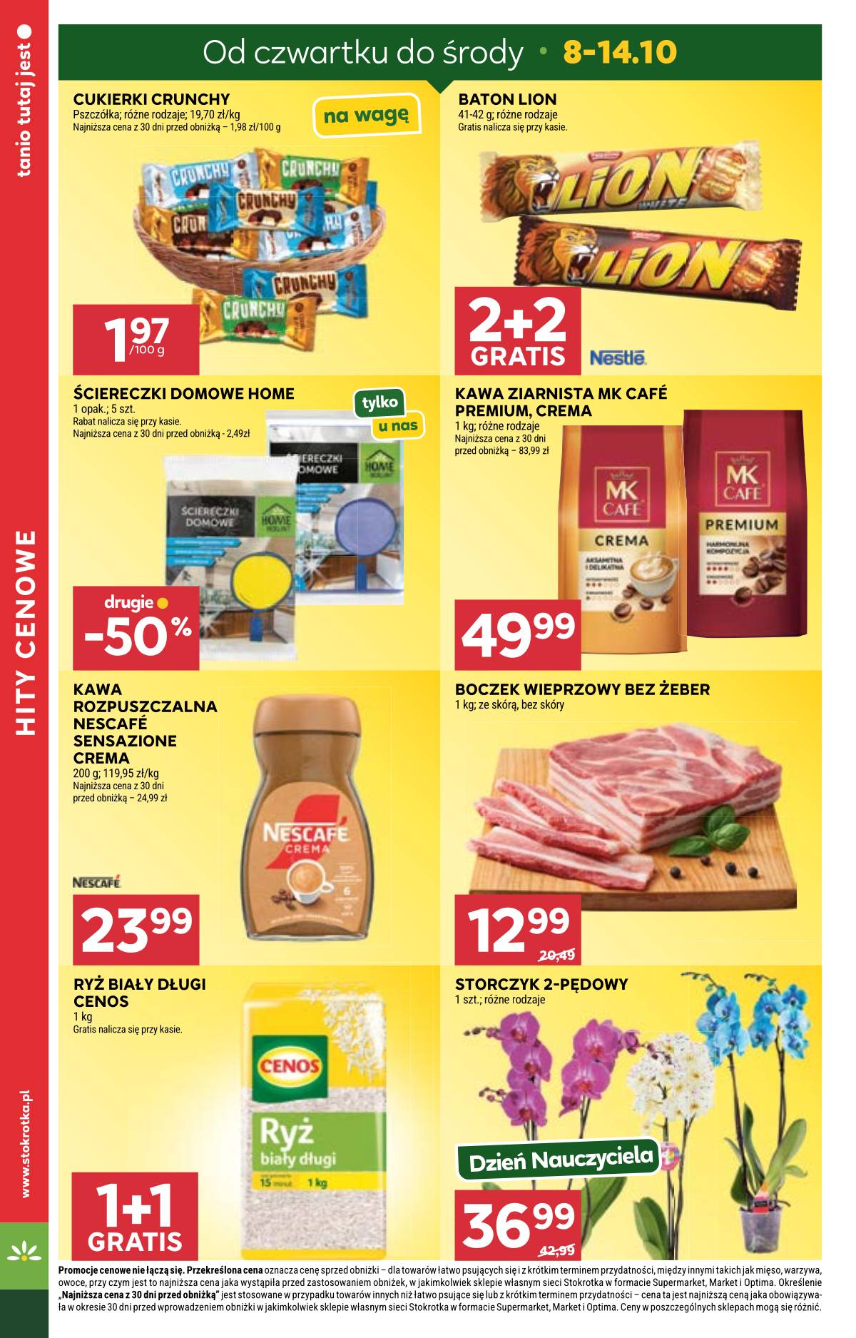 Stokrotka - Stokrotka "Supermarket" parduotuvių akcijų leidinys 4 puslapis