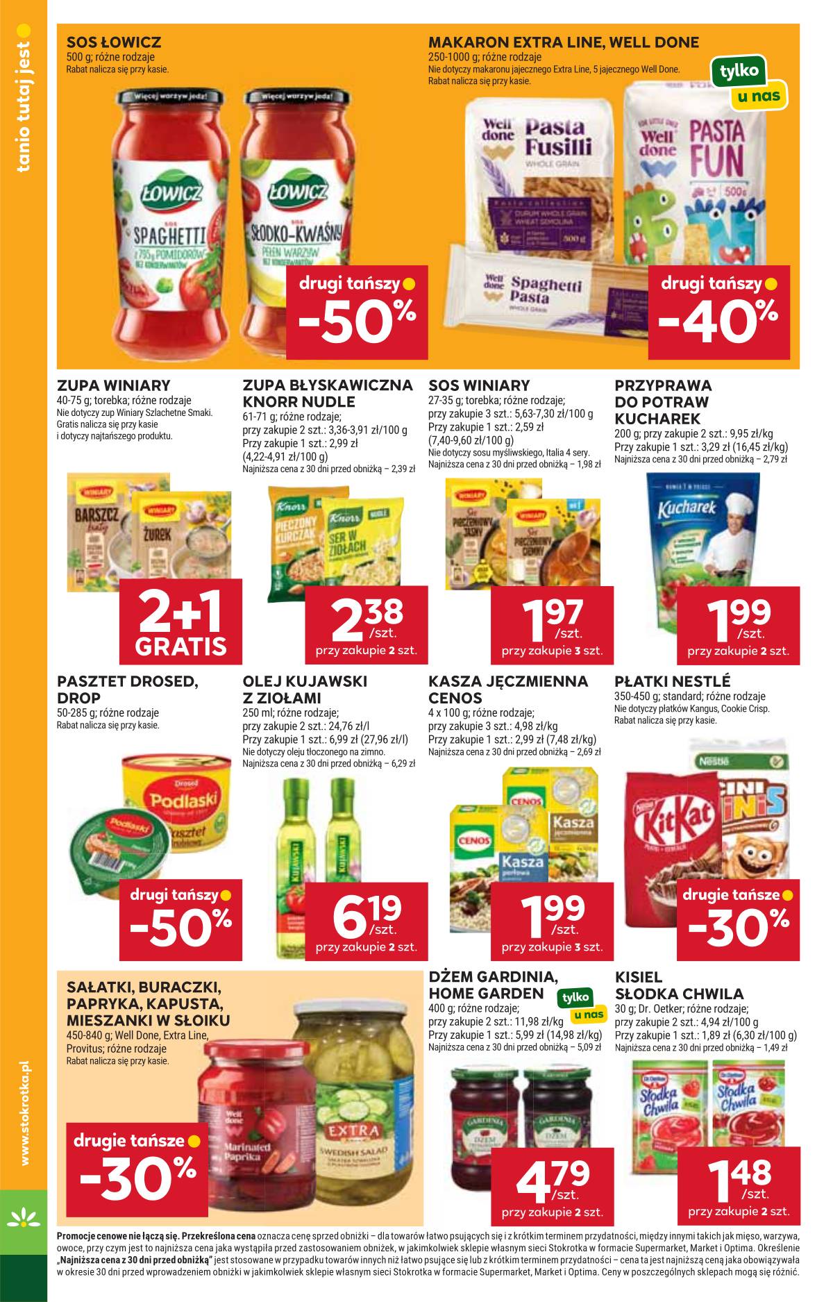 Stokrotka - Stokrotka "Market" parduotuvių akcijų leidinys 18 puslapis
