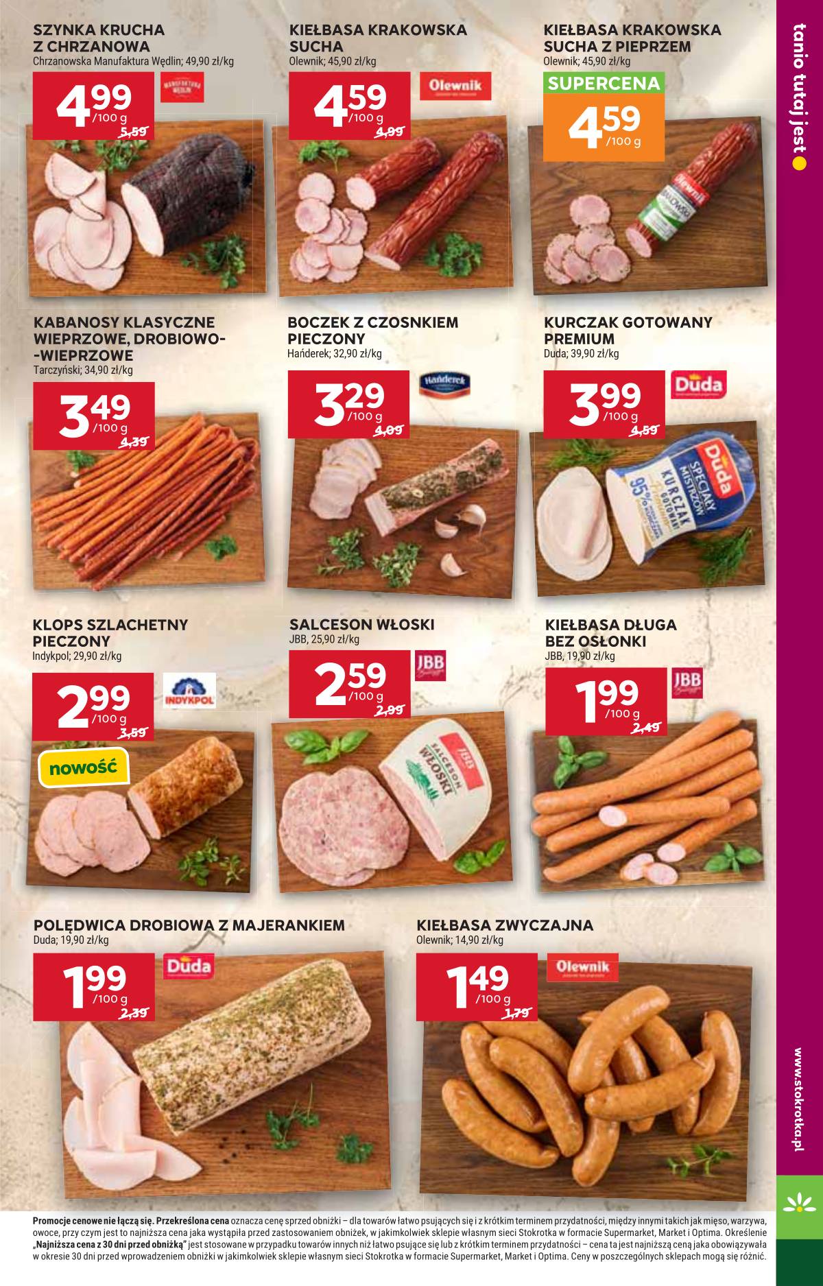 Stokrotka - Stokrotka "Supermarket" parduotuvių akcijų leidinys 19 puslapis