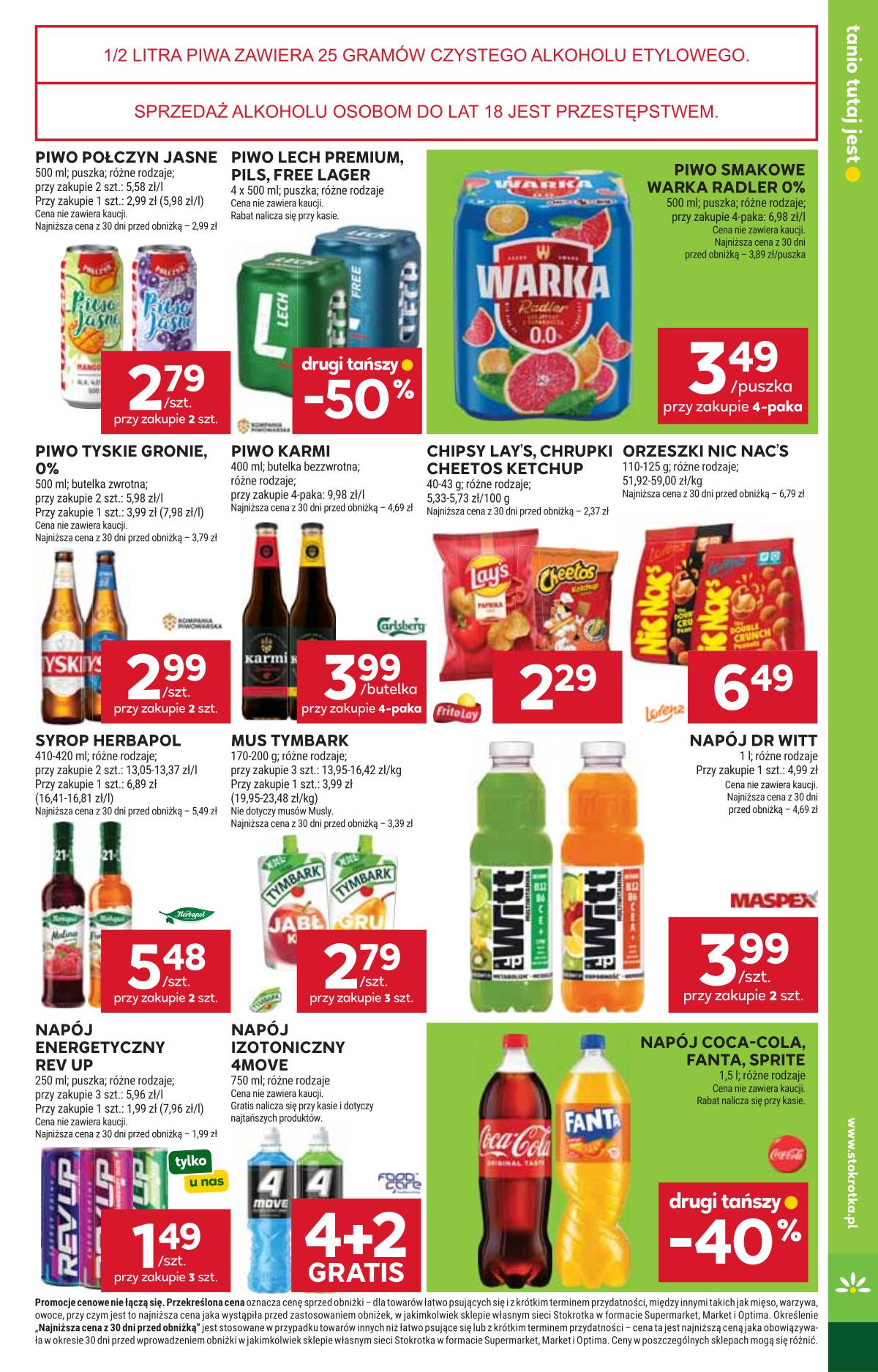 Stokrotka - Stokrotka "Supermarket" parduotuvių akcijų leidinys 33 puslapis