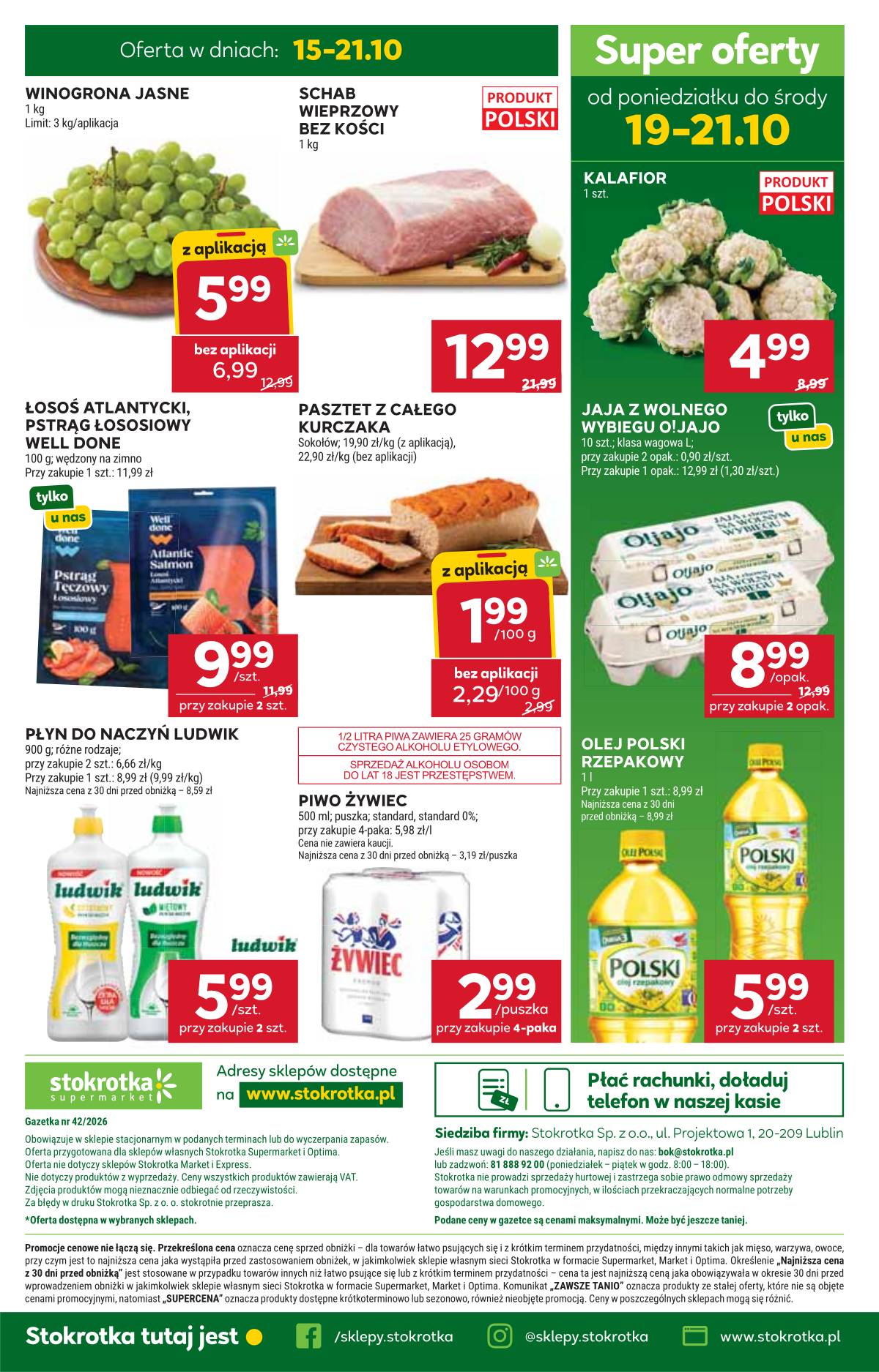 Stokrotka - Stokrotka "Supermarket" parduotuvių akcijų leidinys 45 puslapis