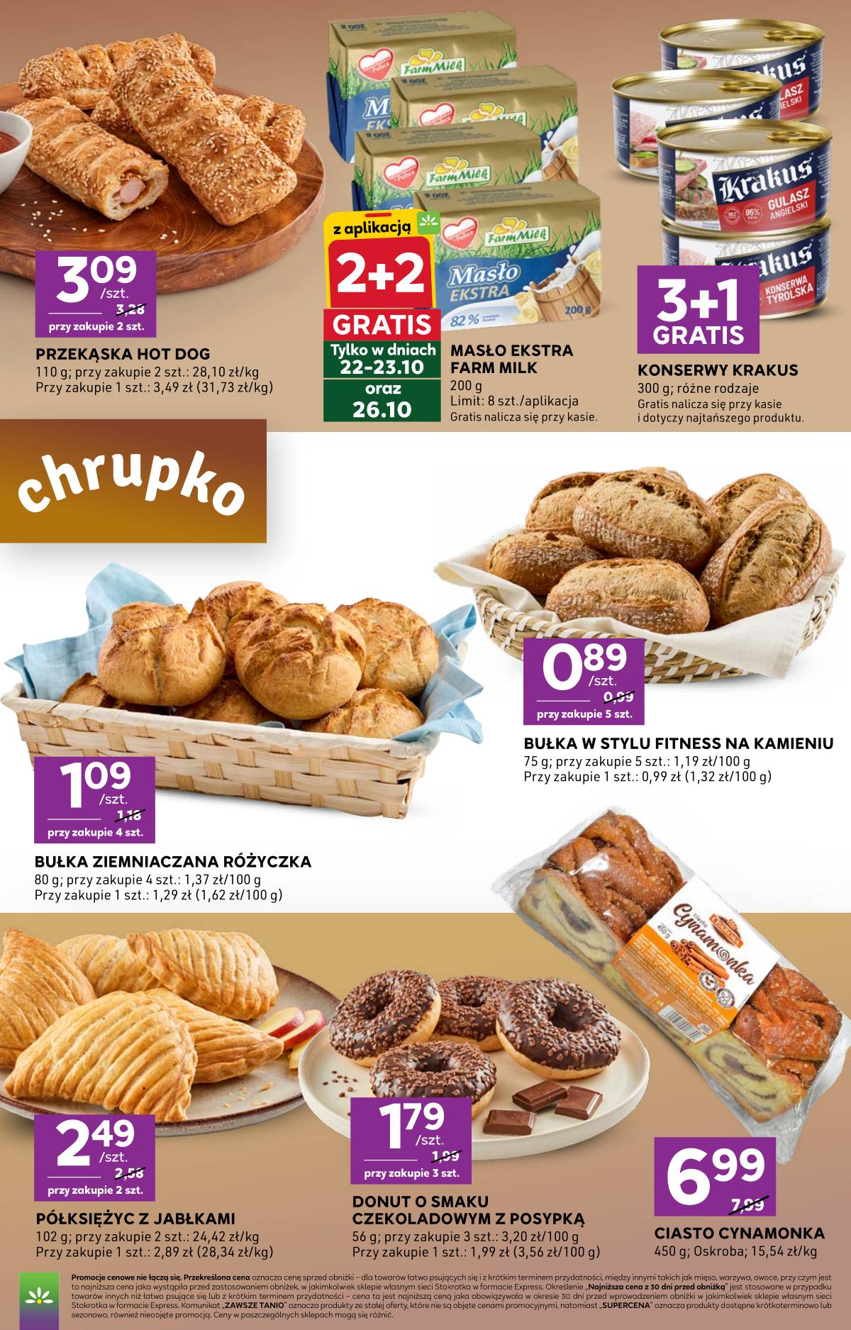 Stokrotka - Stokrotka "Express" parduotuvių akcijų leidinys 3 puslapis