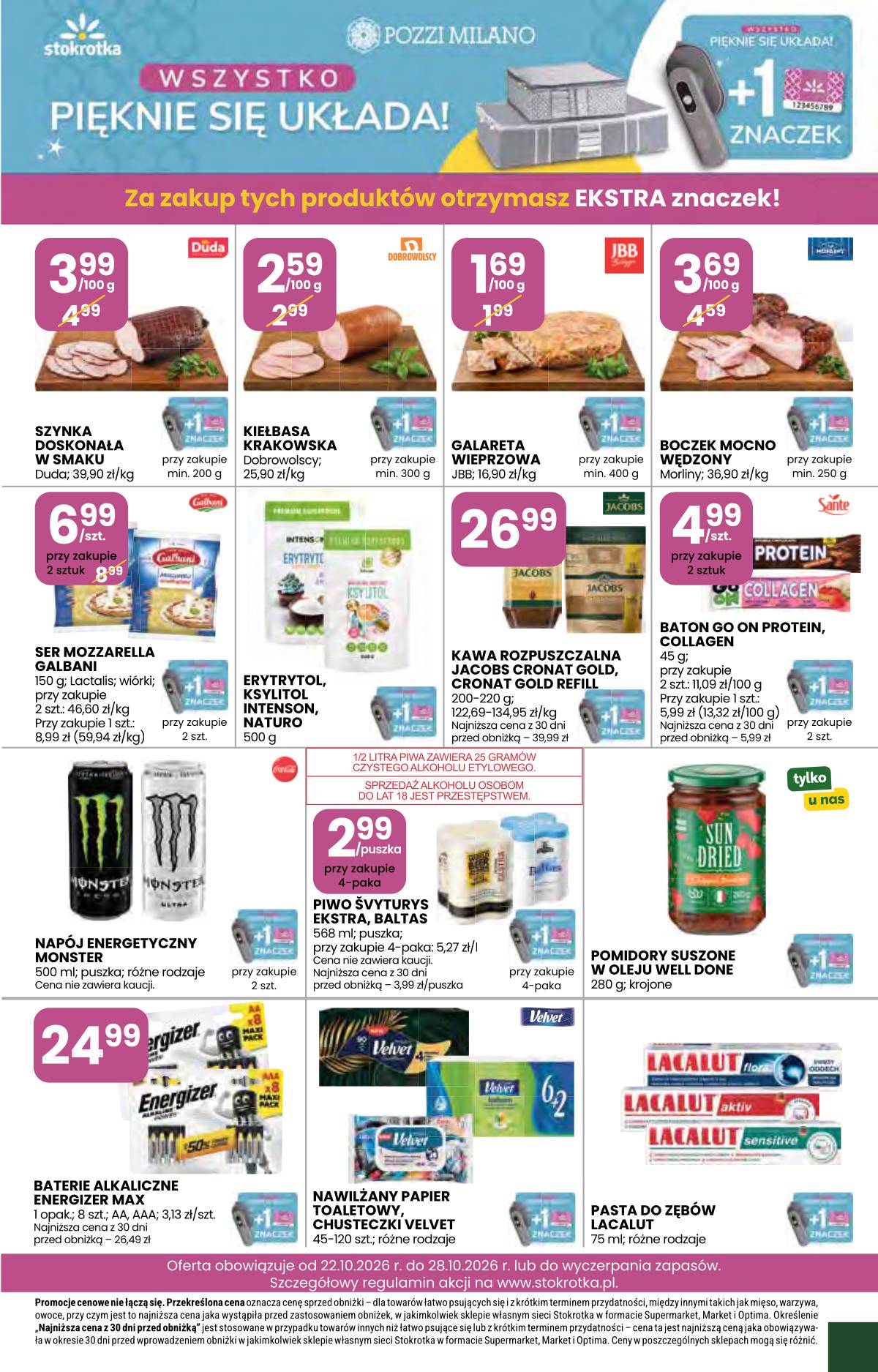Stokrotka - Stokrotka "Supermarket" parduotuvių akcijų leidinys 12 puslapis