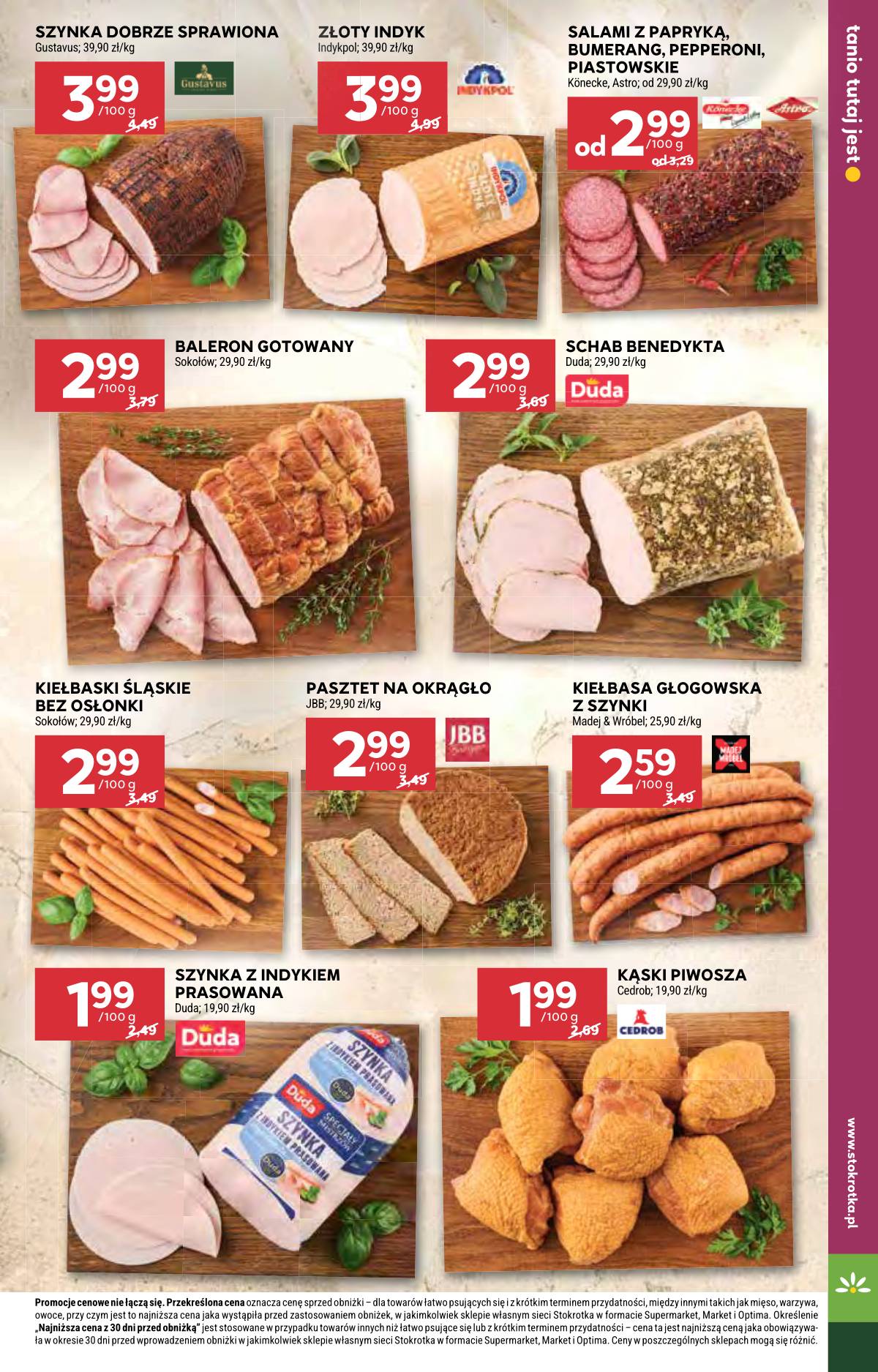 Stokrotka - Stokrotka "Supermarket" parduotuvių akcijų leidinys 18 puslapis