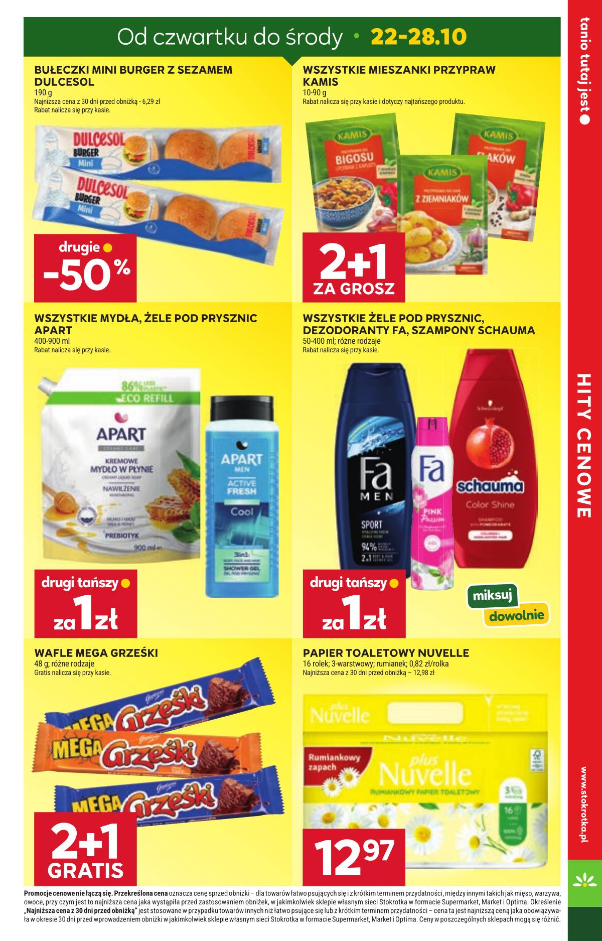 Stokrotka - Stokrotka "Supermarket" parduotuvių akcijų leidinys 4 puslapis
