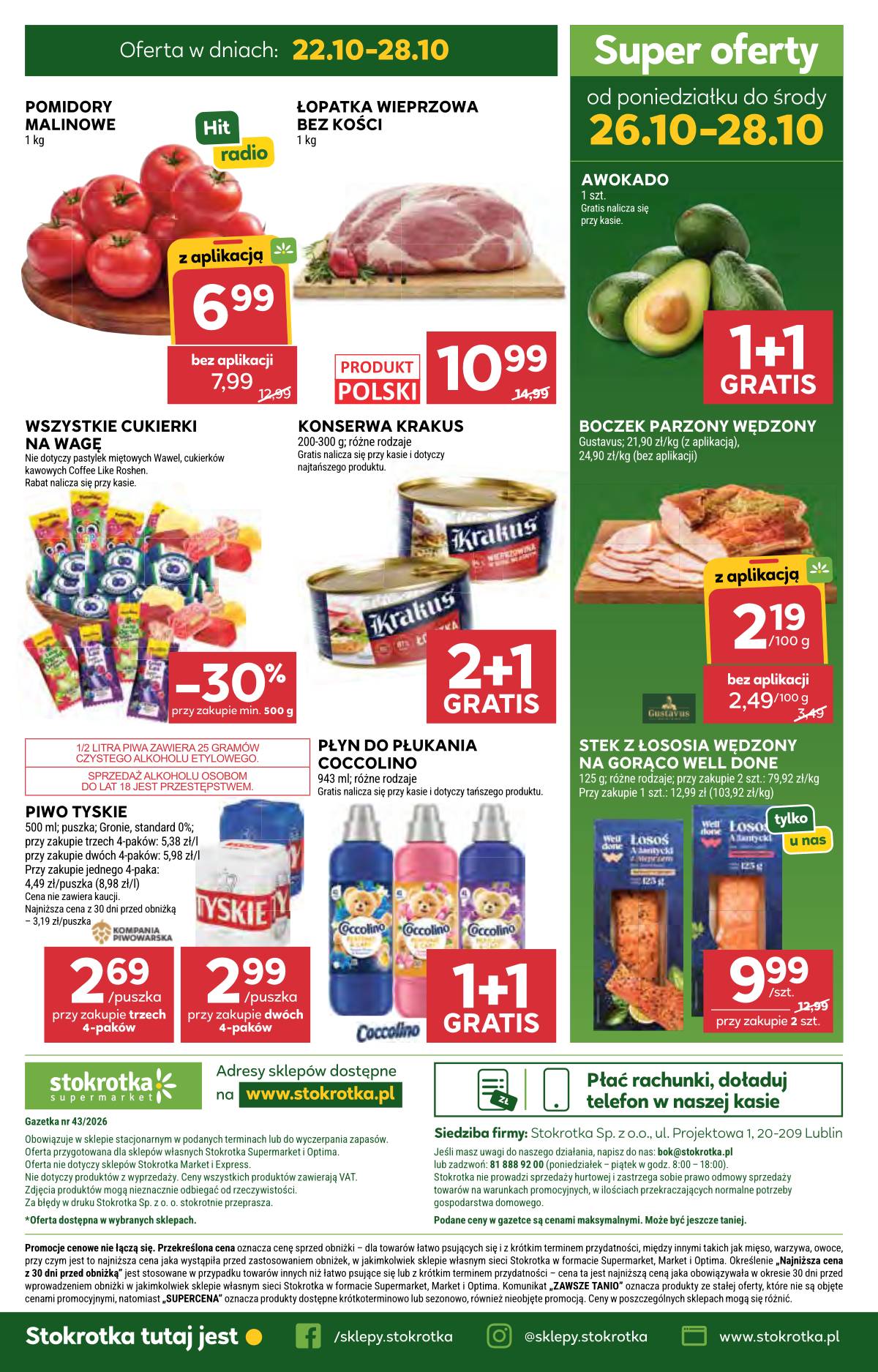 Stokrotka - Stokrotka "Supermarket" parduotuvių akcijų leidinys 54 puslapis