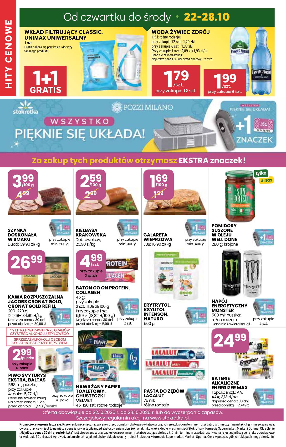 Stokrotka - Stokrotka "Market" parduotuvių akcijų leidinys 30 puslapis