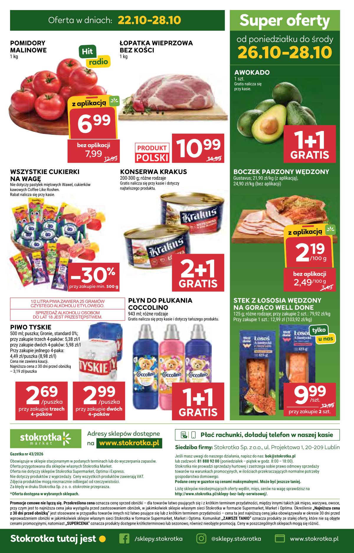 Stokrotka - Stokrotka "Market" parduotuvių akcijų leidinys 43 puslapis
