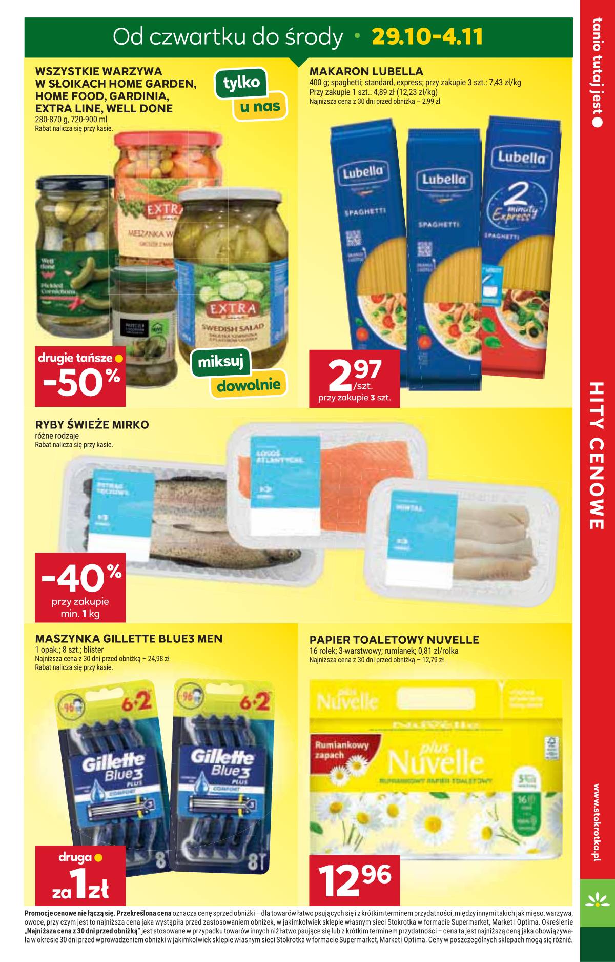 Stokrotka - Stokrotka "Market" parduotuvių akcijų leidinys 4 puslapis