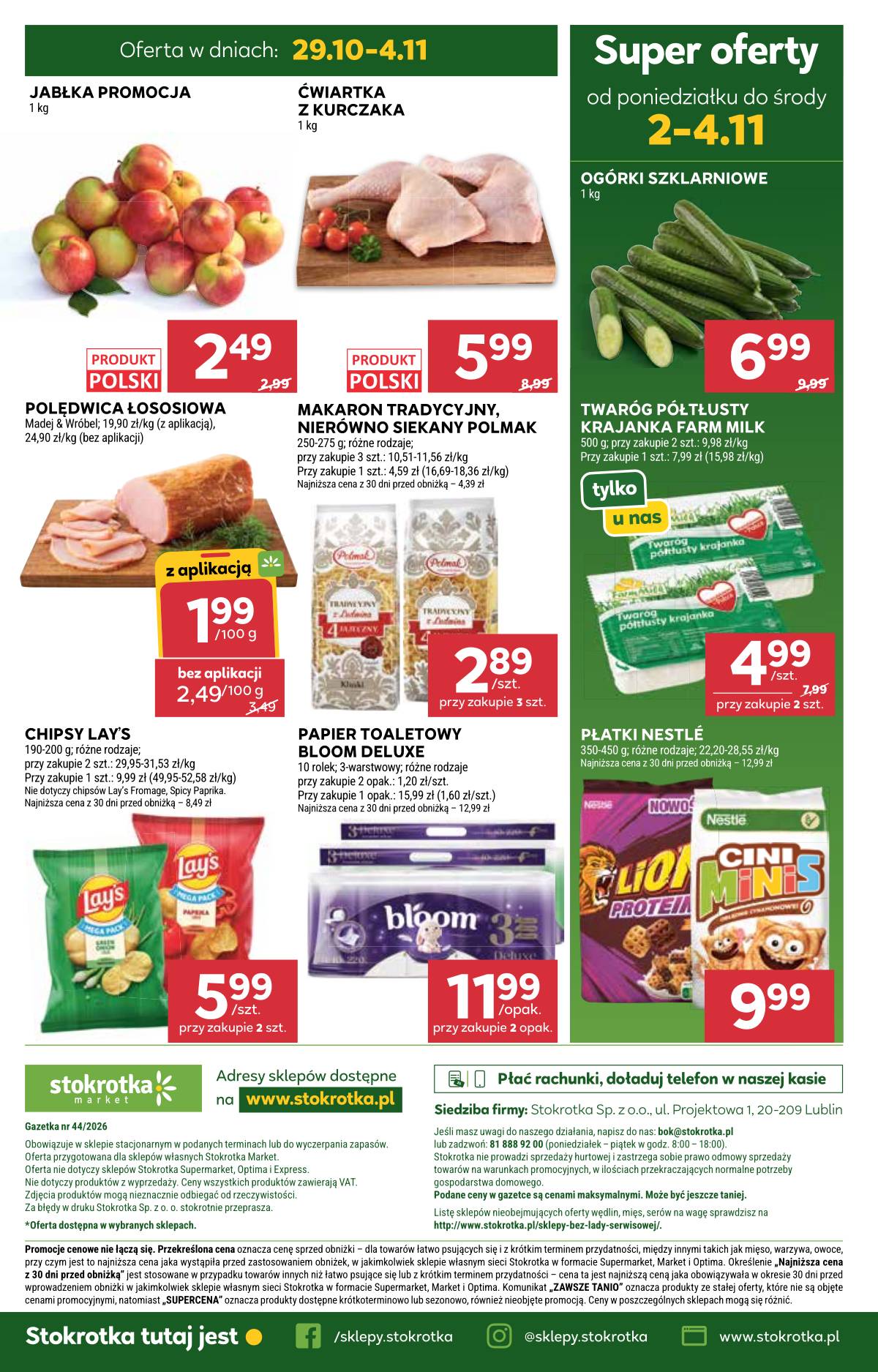 Stokrotka - Stokrotka "Market" parduotuvių akcijų leidinys 41 puslapis